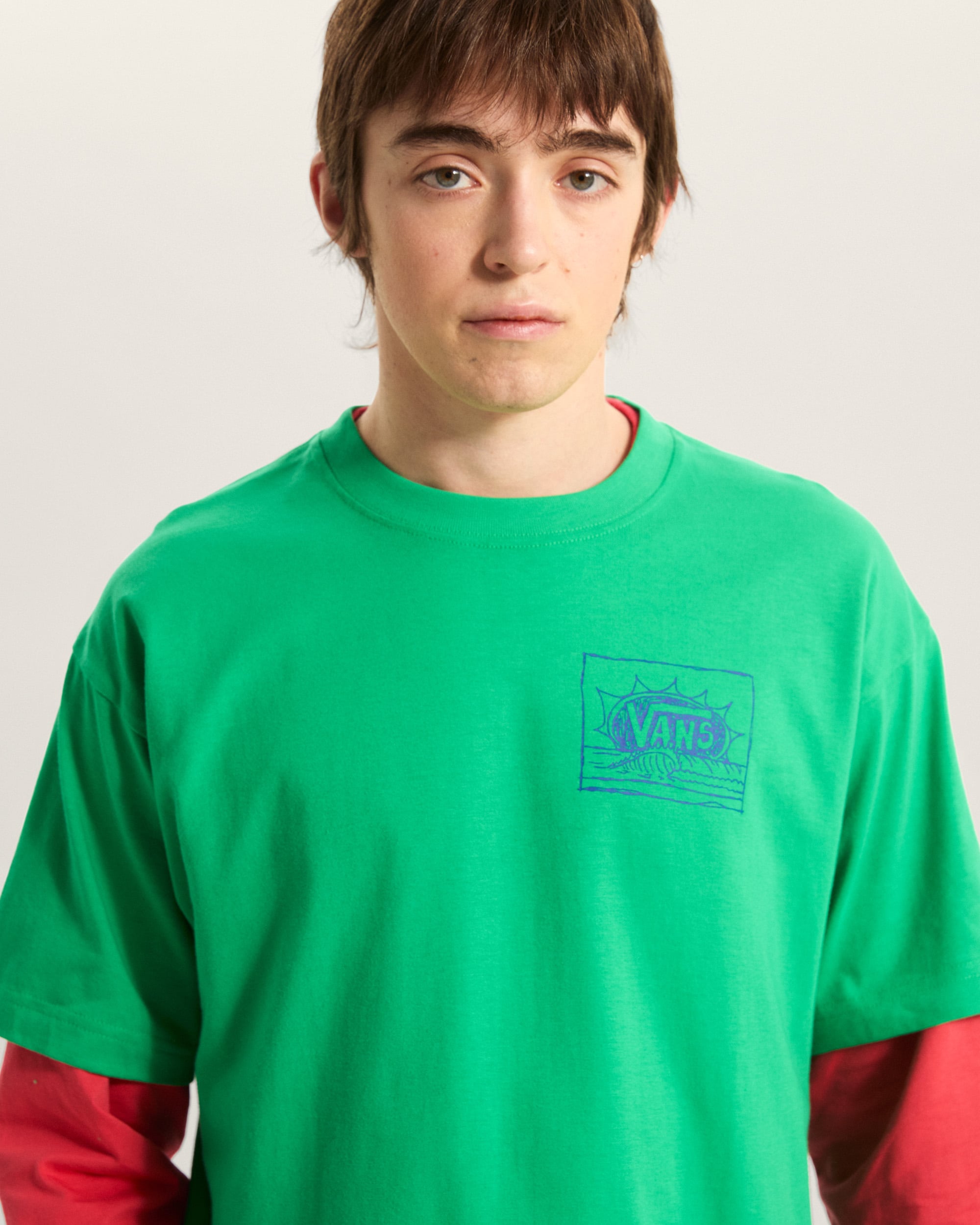 Bright Day TShirt VANS Grn ALT5