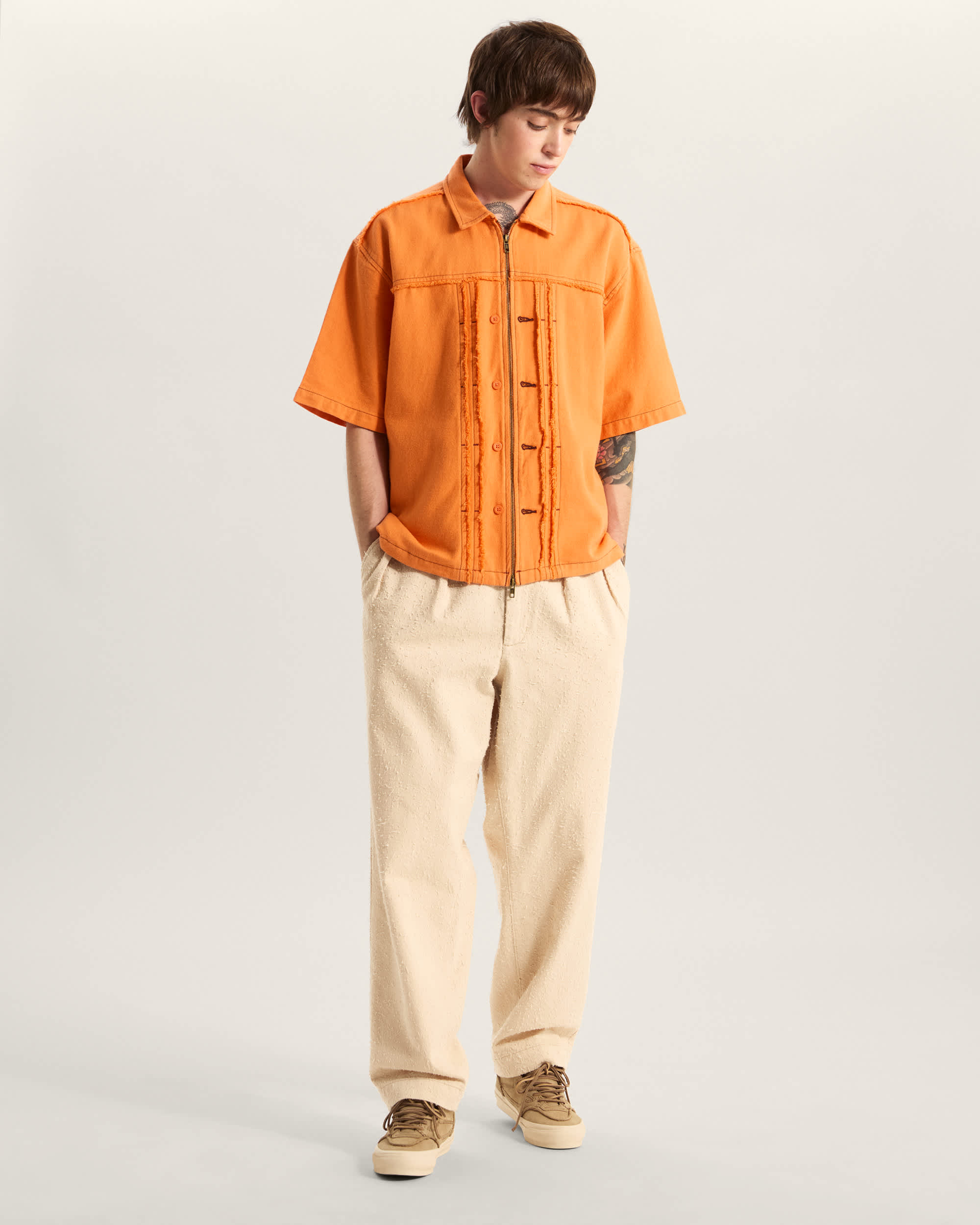 Pantalon pliss Otw By Vans Back VANS Beige ALT5