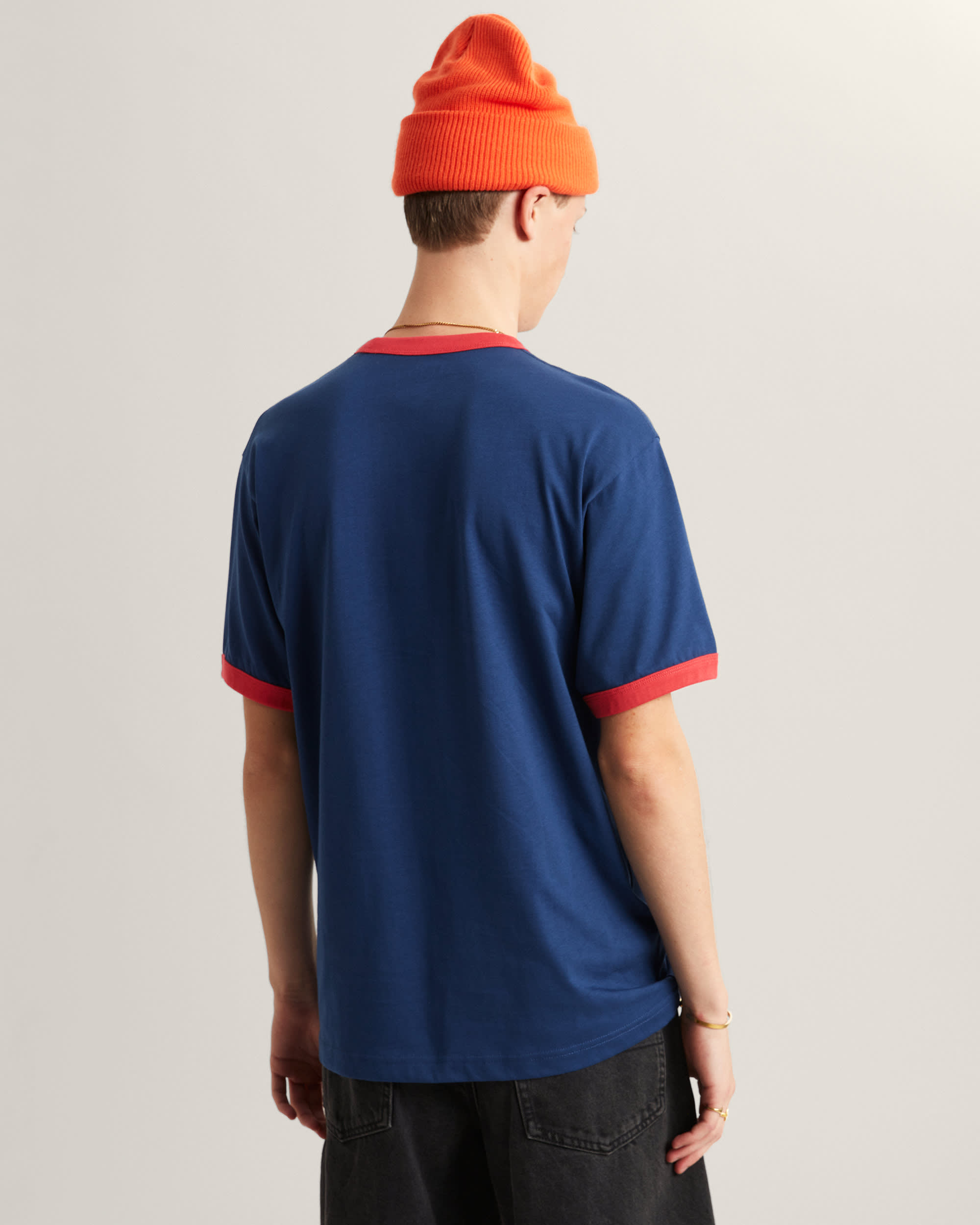 CENTER CHEST RINGER Tee VANS Blauw ALT3