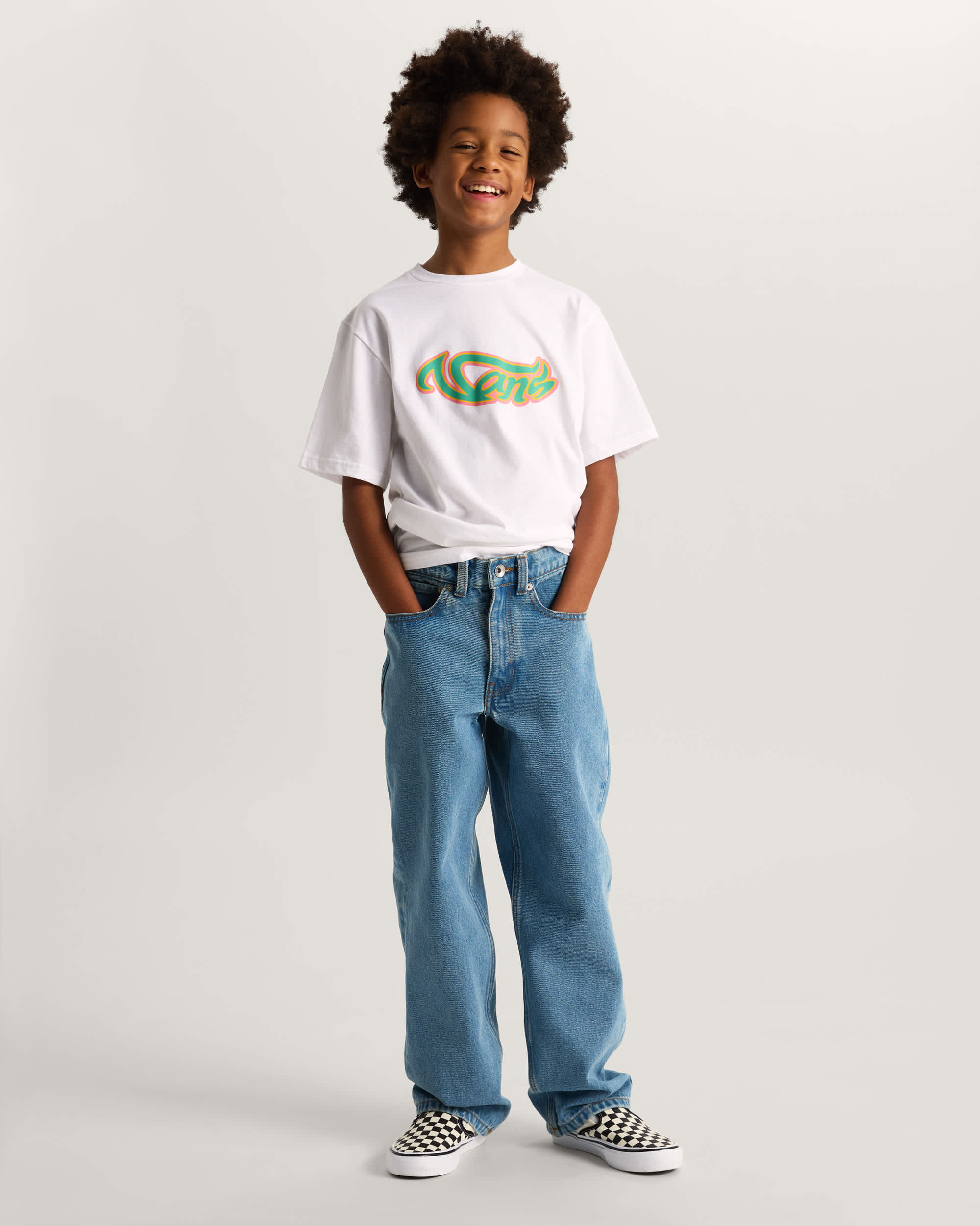 Wavy Script SS White VANS White ALT4