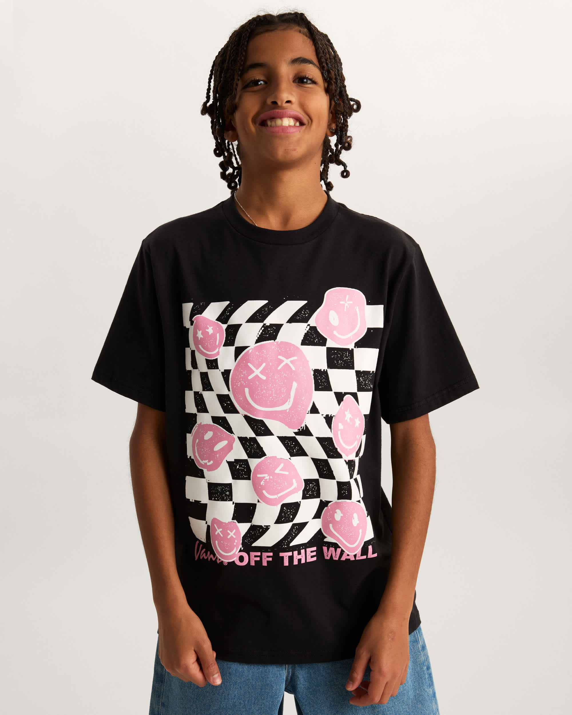 Kinder Twisted Joy TShirt 814 Jahre VANS Schwarz ALT2