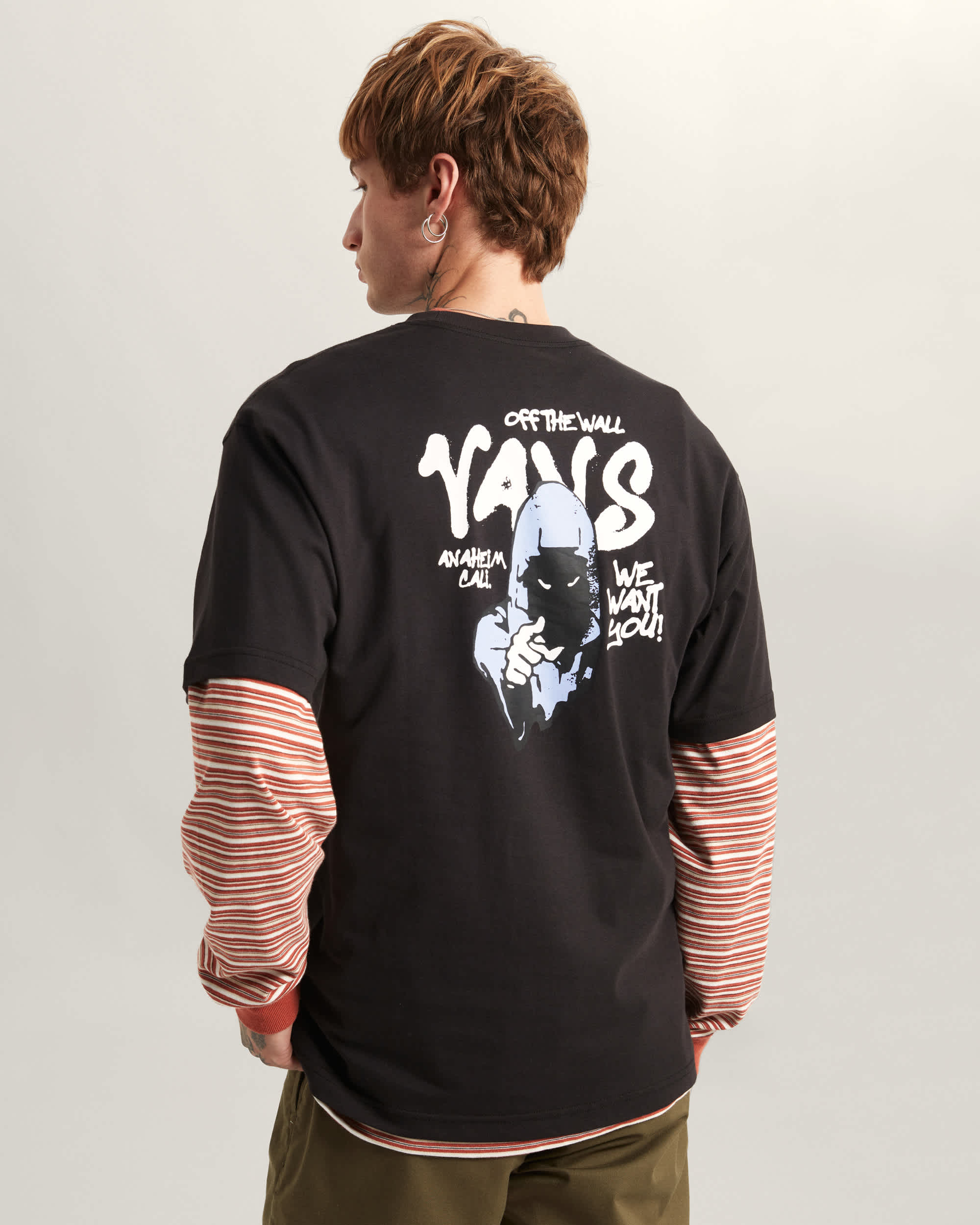 Tshirt REAPER SAM LOOSE VANS Noir ALT3
