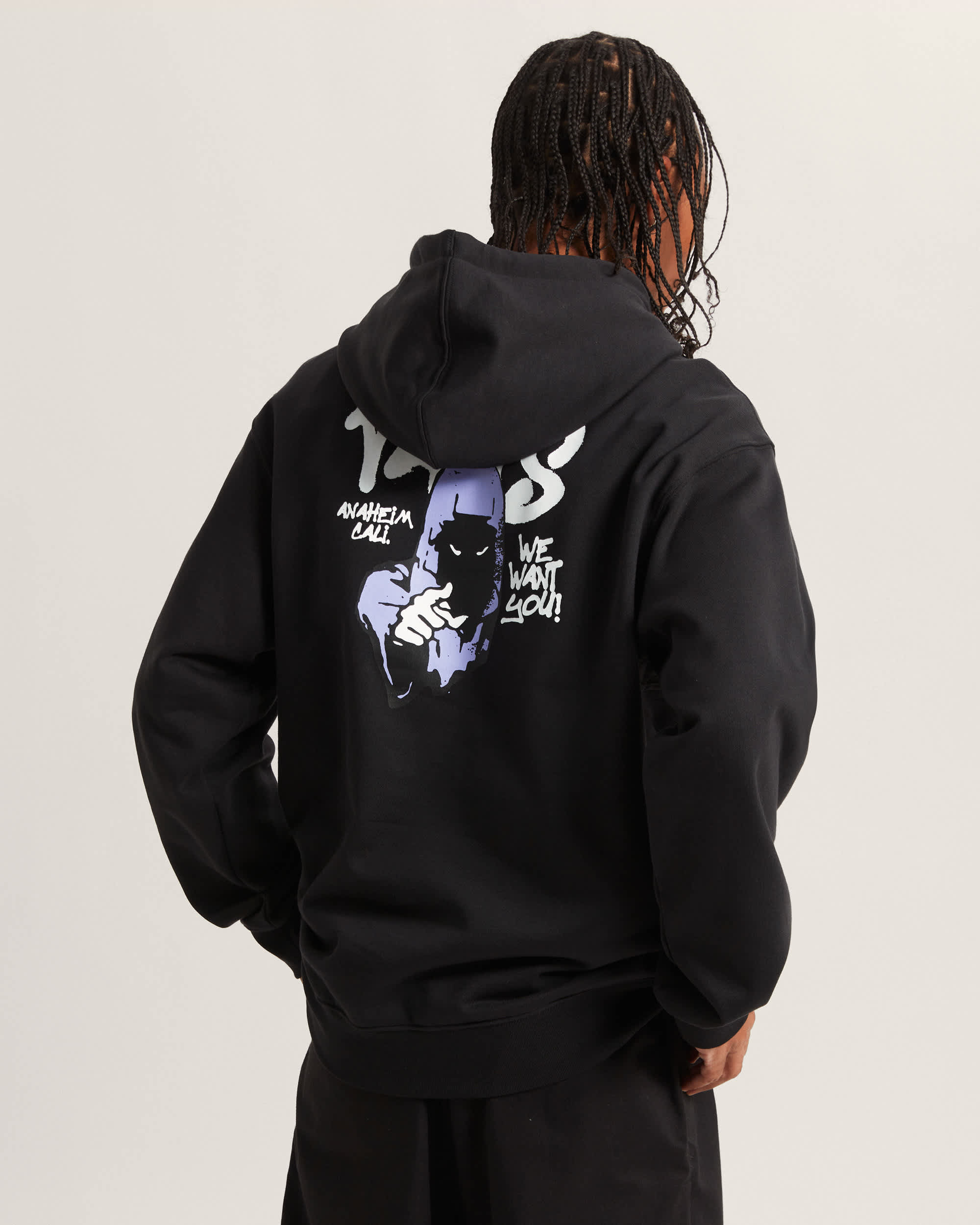Lockeres Reaper Sam Hoodie VANS Schwarz ALT3