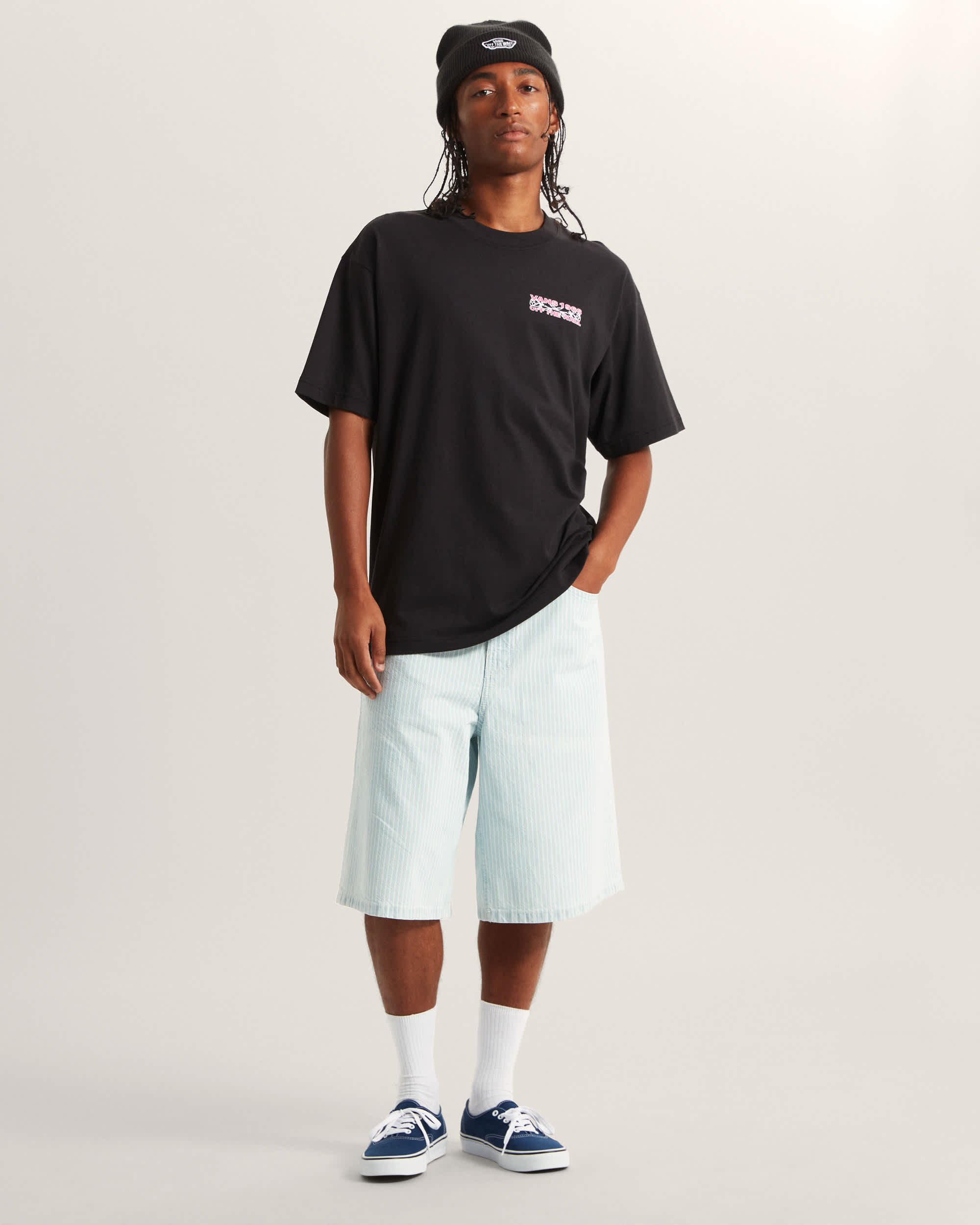 Tshirt Barb Plate Loose VANS Noir ALT4