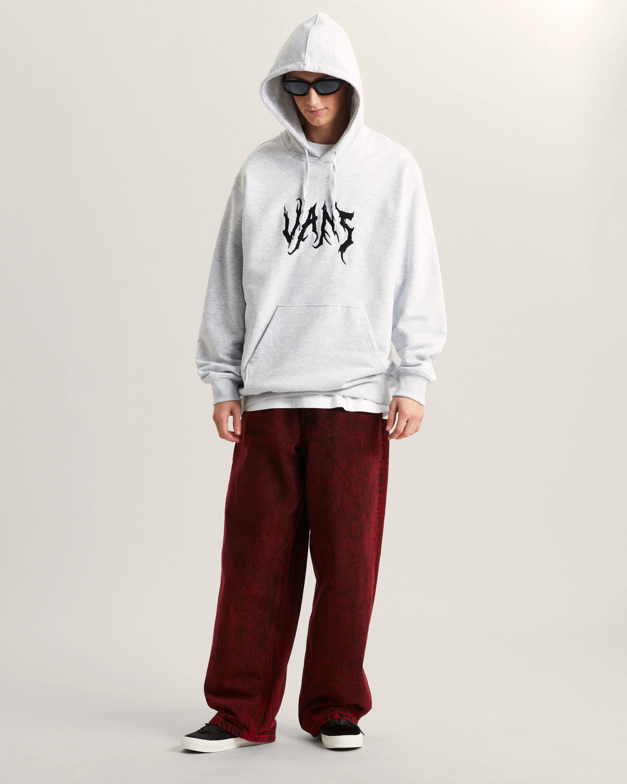 Sweat  capuche They Are Just Shoes Loose VANS Gris ALT5
