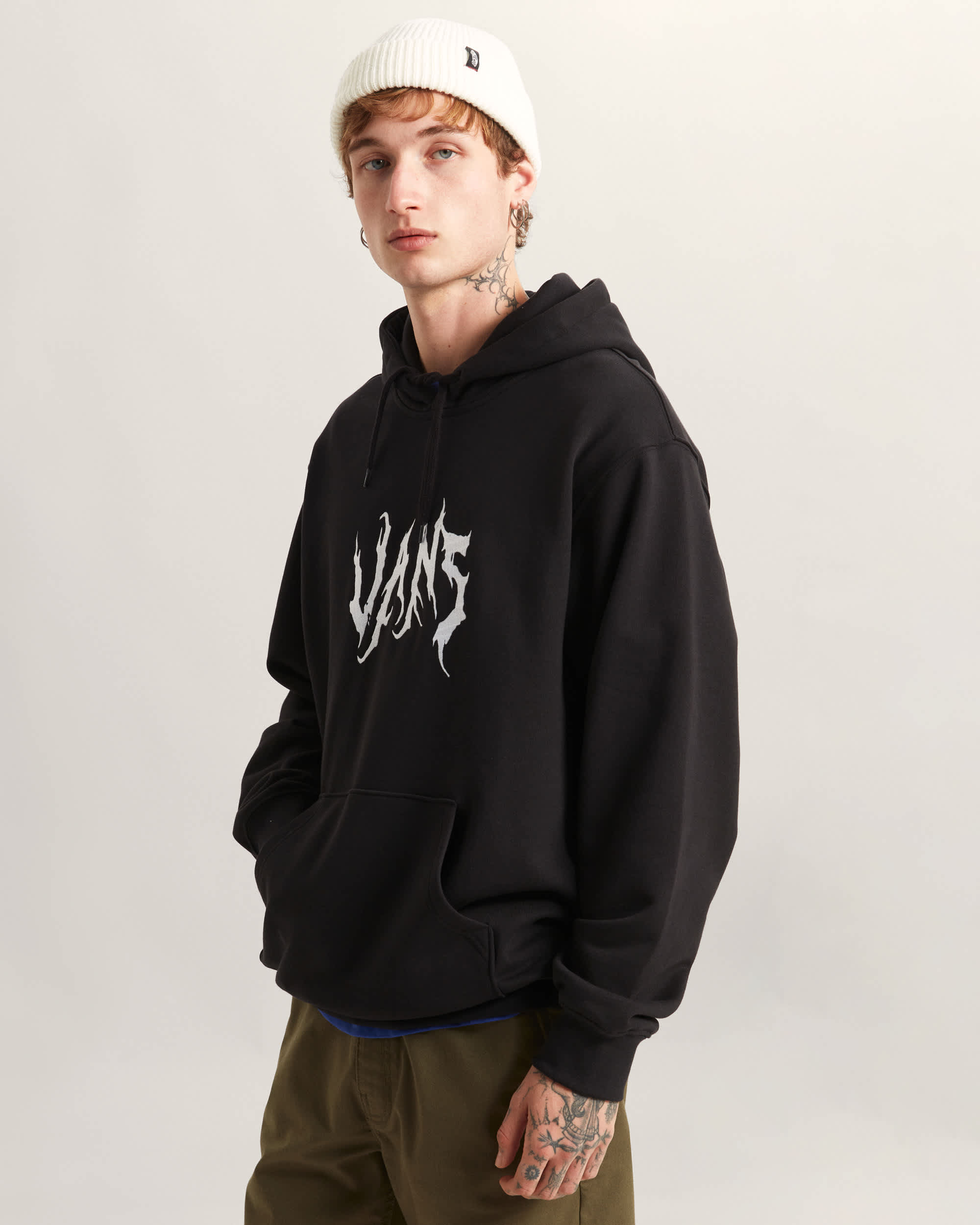 They Are Just Shoes Loose Hoodie VANS Schwarz ALT2