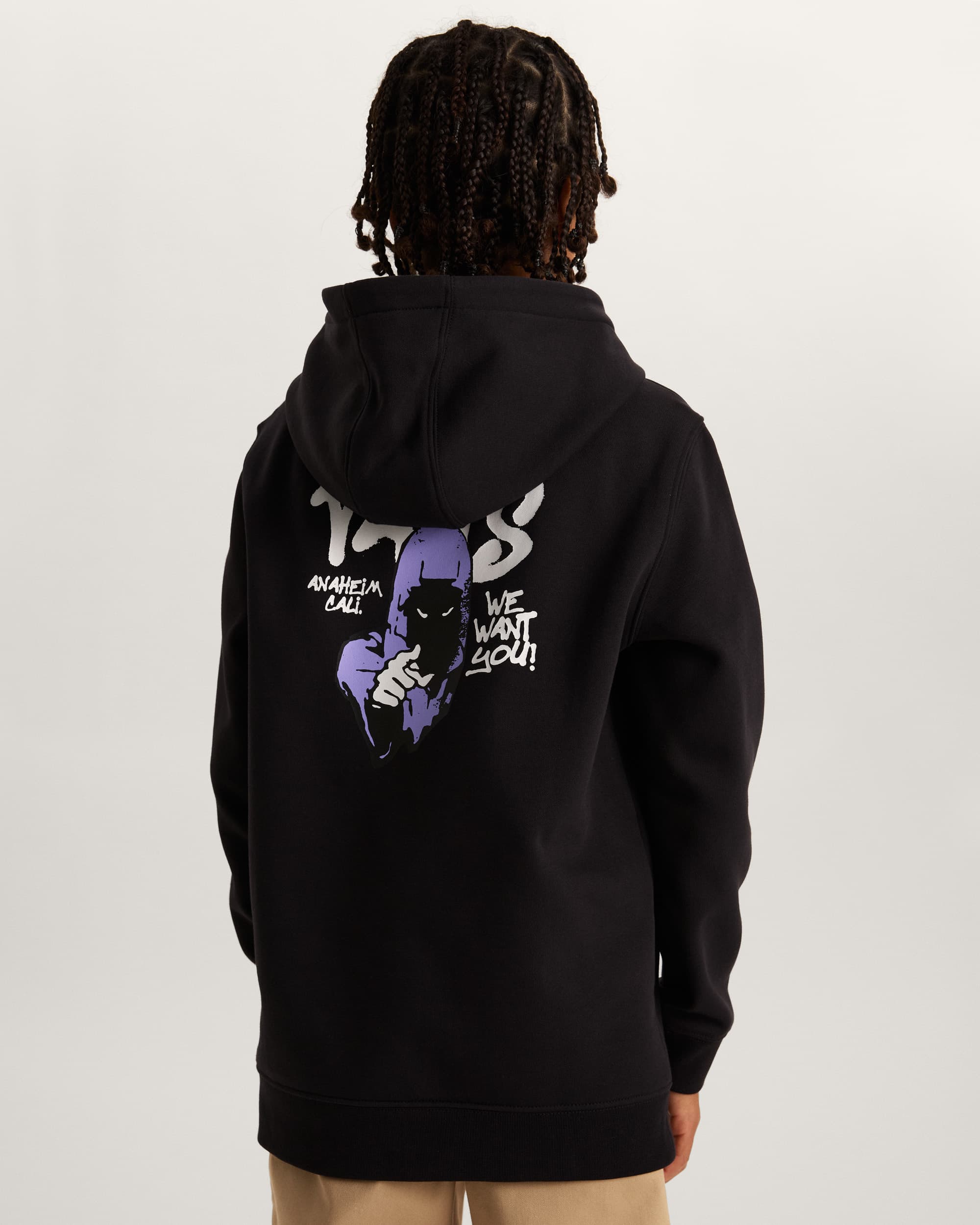 Felpa con cappuccio BY REAPER SAM 814 anni VANS Nero ALT3