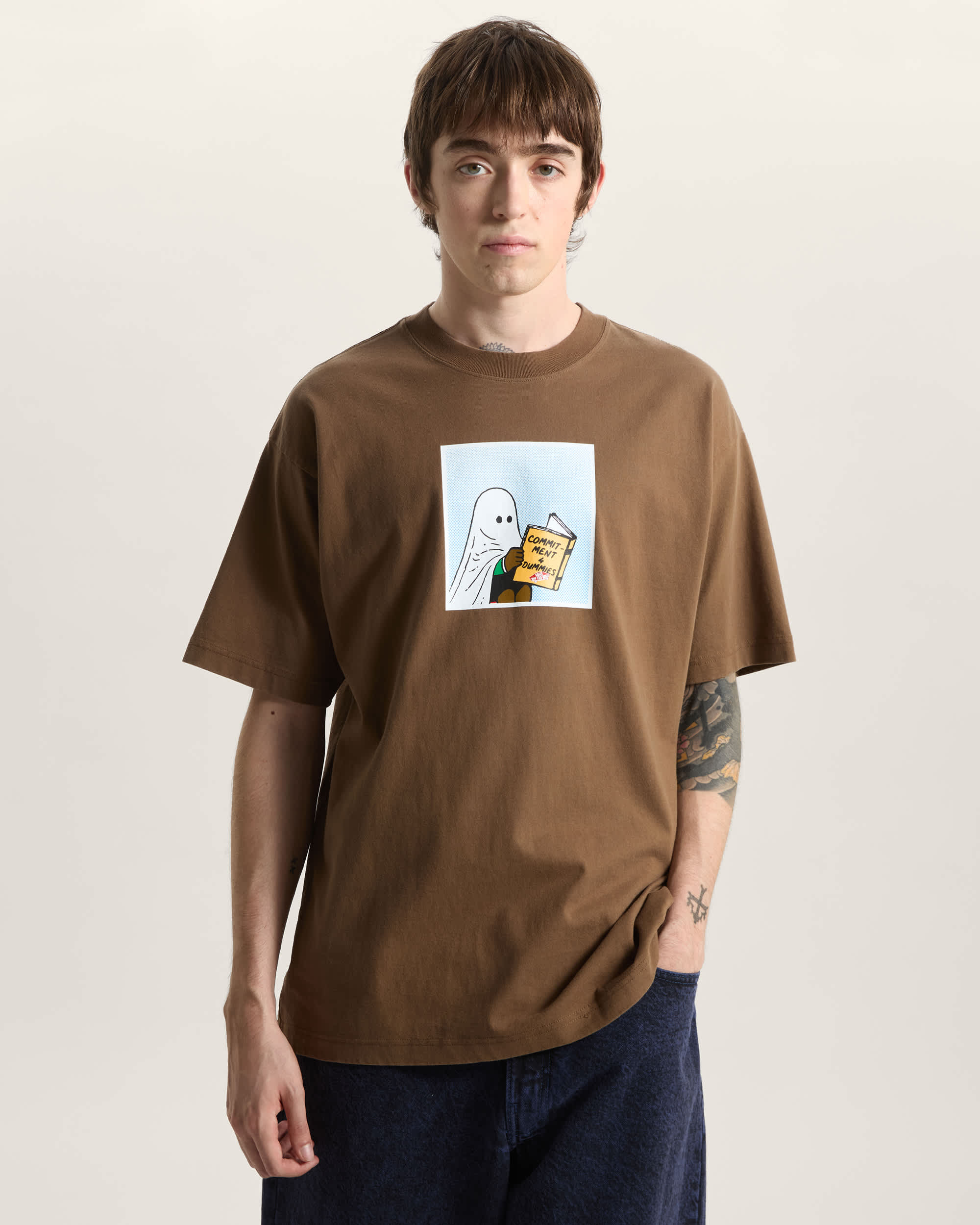 Commitment 4 Dummies Loose TShirt VANS Brown ALT2