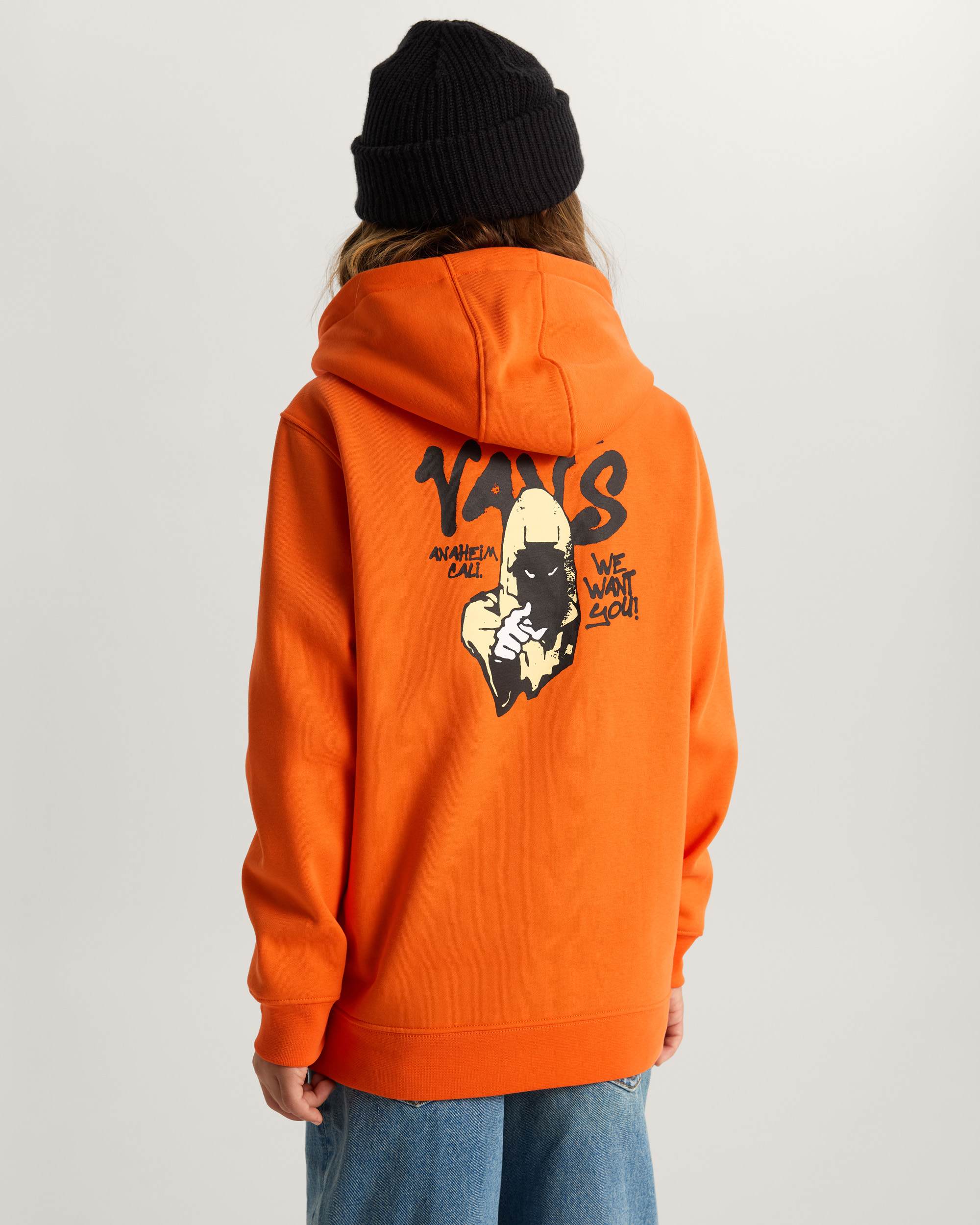 Felpa con cappuccio BY REAPER SAM 814 anni VANS Arancio ALT3