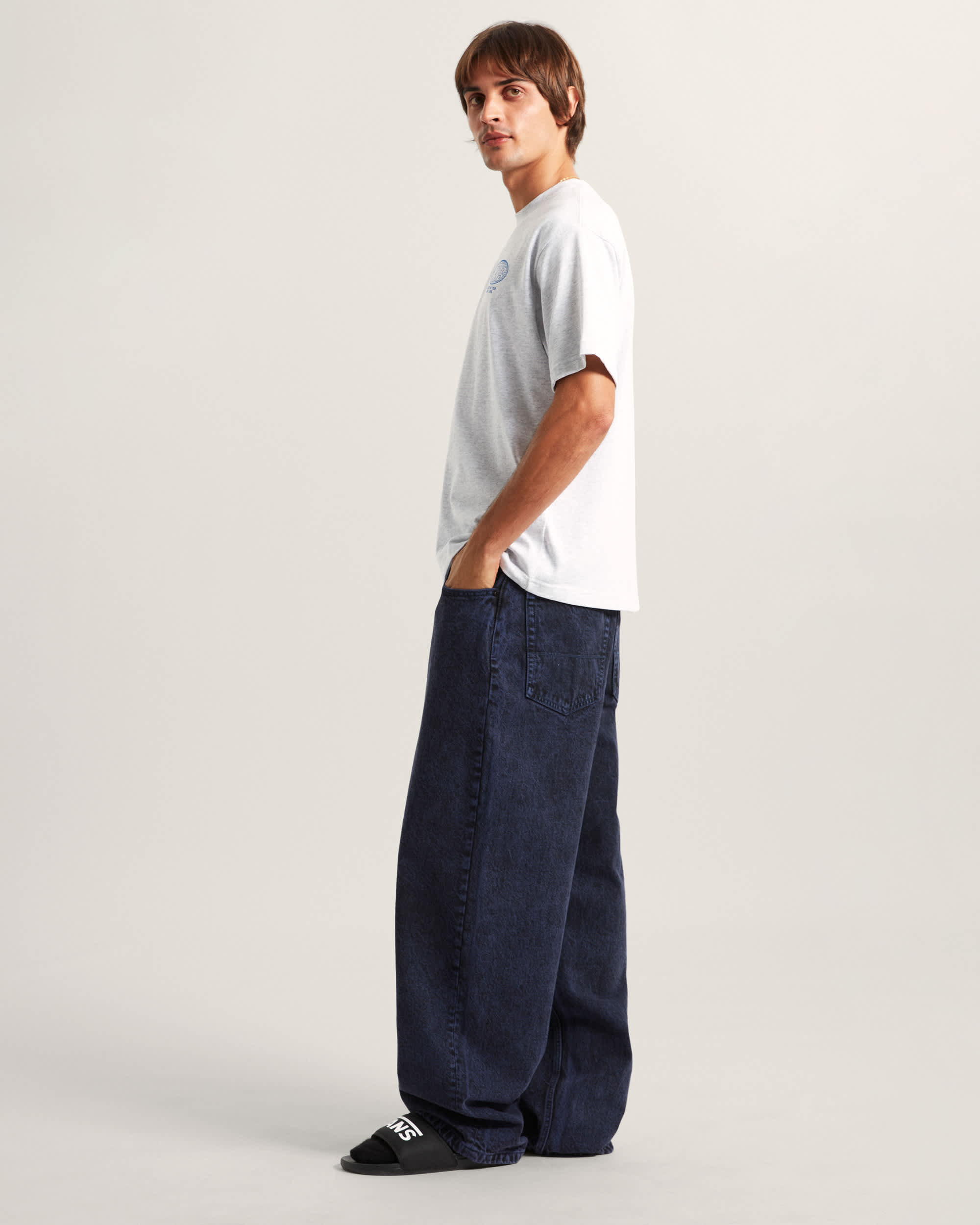 WORLD TOUR LOOSE SS TEE Light Grey Heather VANS Gris ALT4