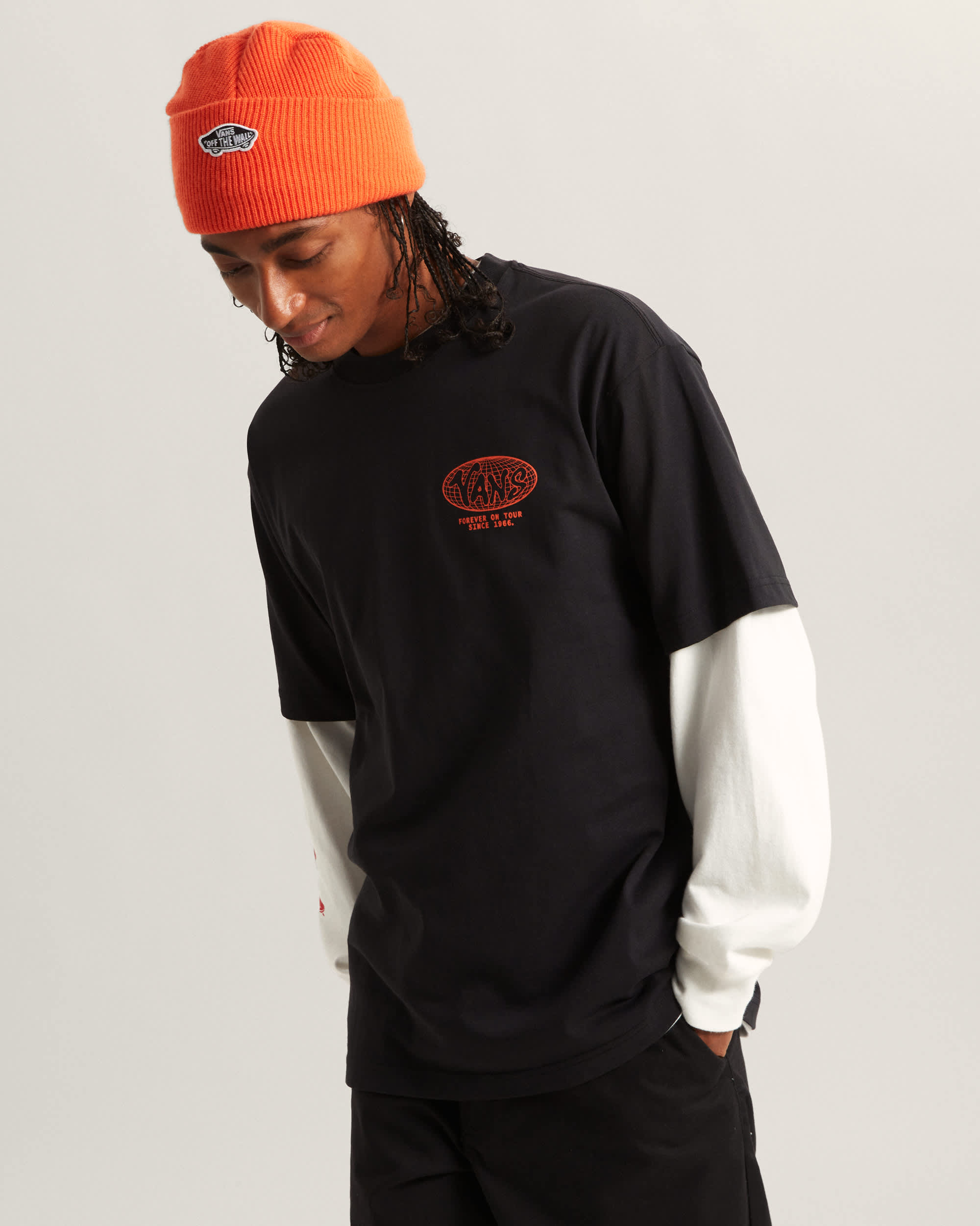 World Tour Loose TShirt VANS Black ALT2