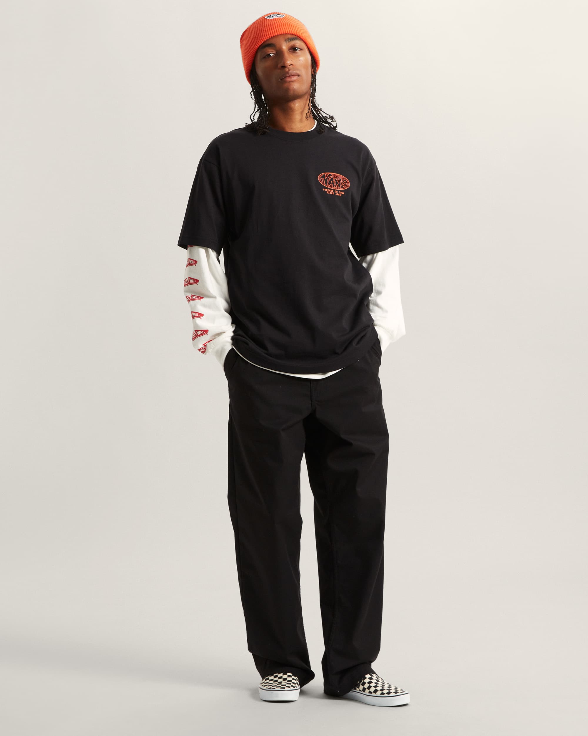 World Tour Loose TShirt VANS Black ALT4