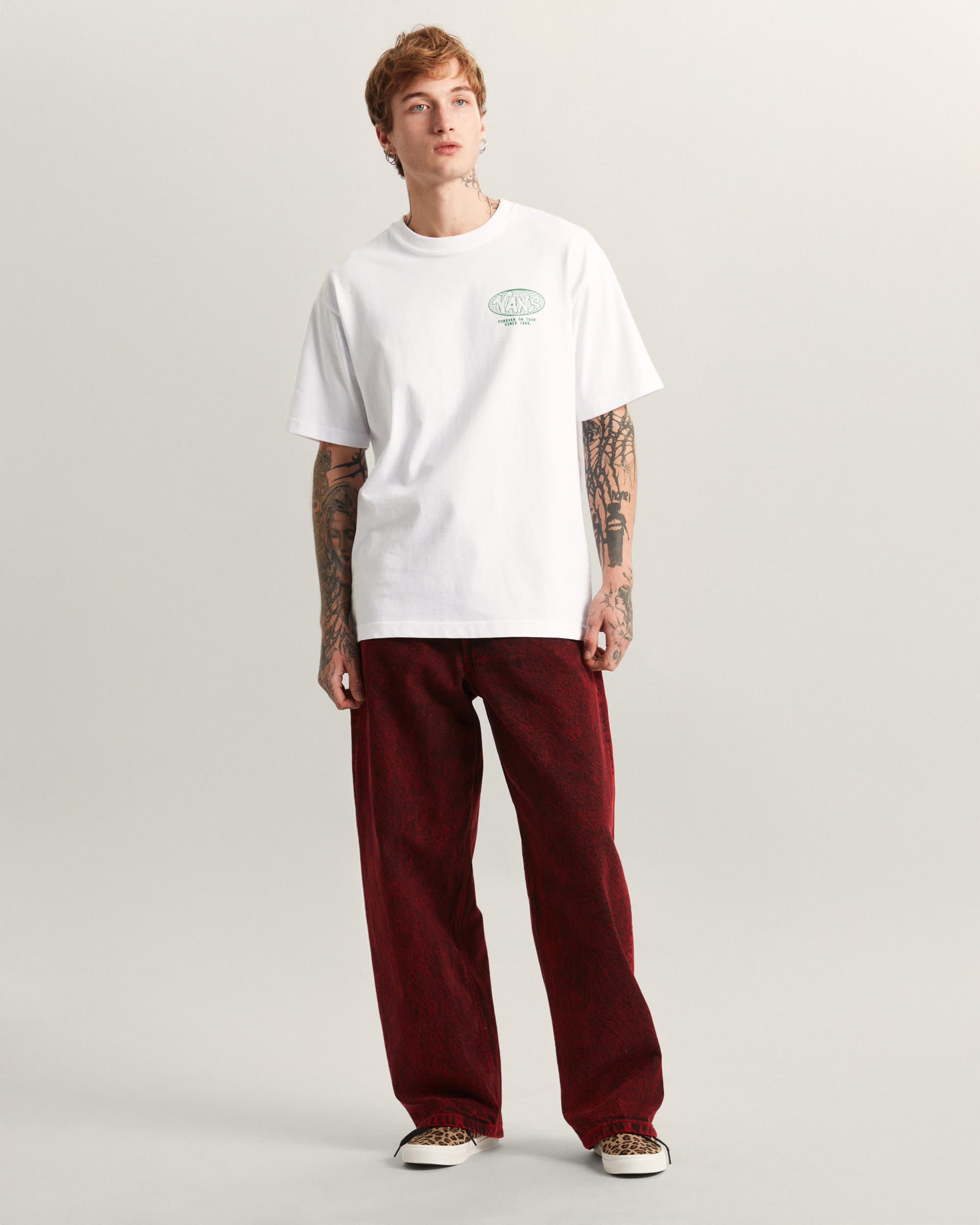 WORLD TOUR LOOSE SS TEE White VANS Blanco ALT4