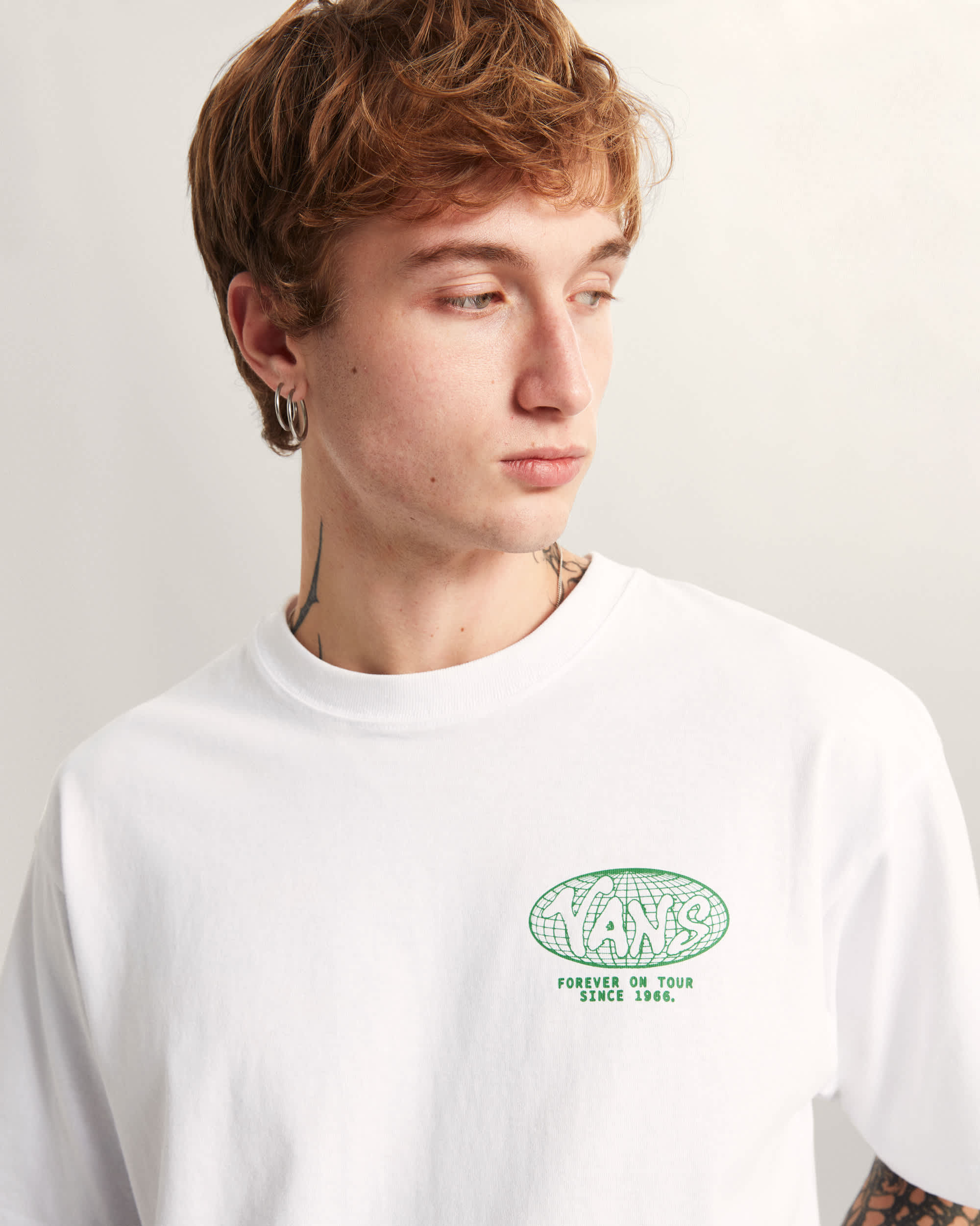 WORLD TOUR LOOSE SS TEE White VANS Blanco ALT5