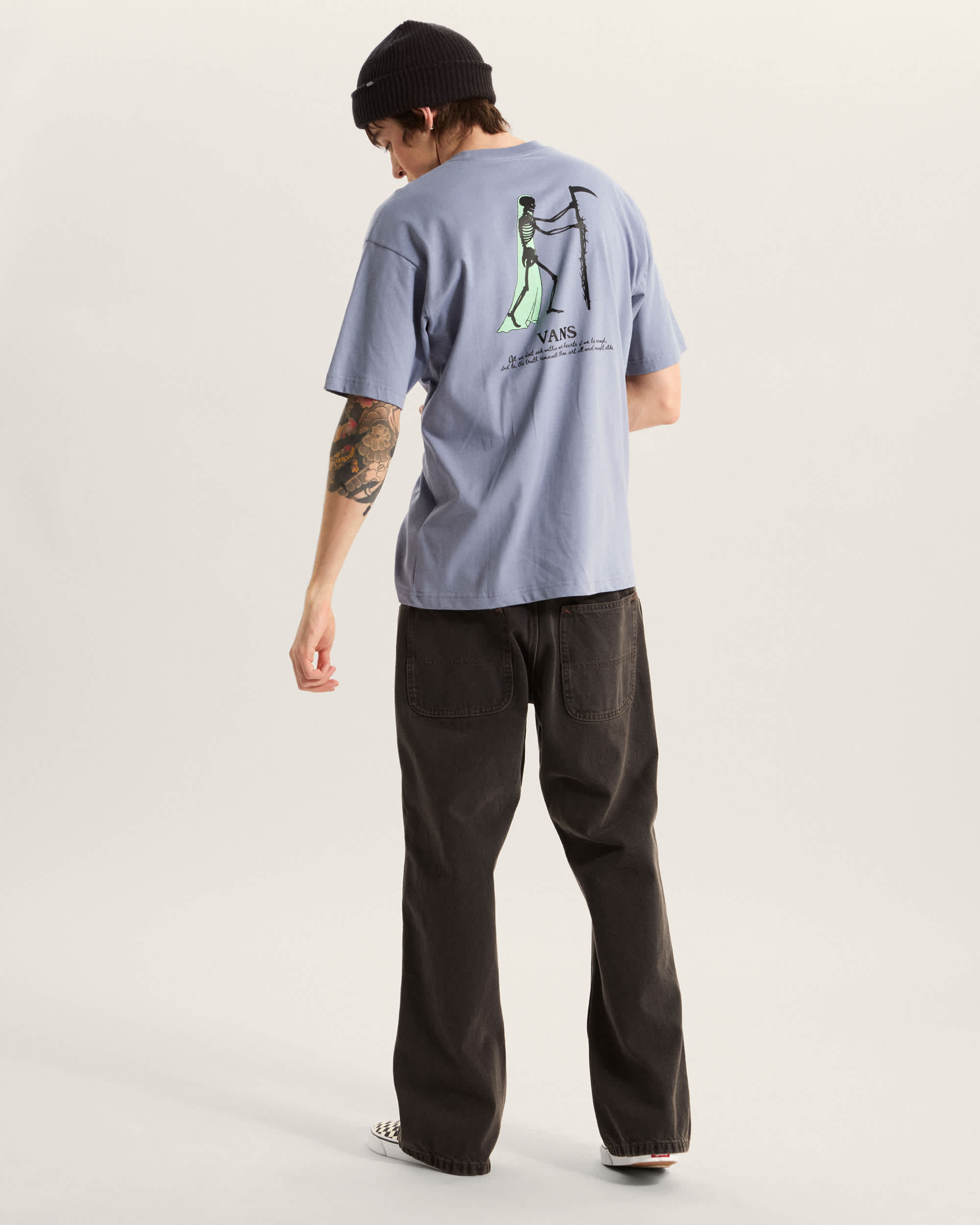 All  Nought Loose TShirt VANS Grey ALT4