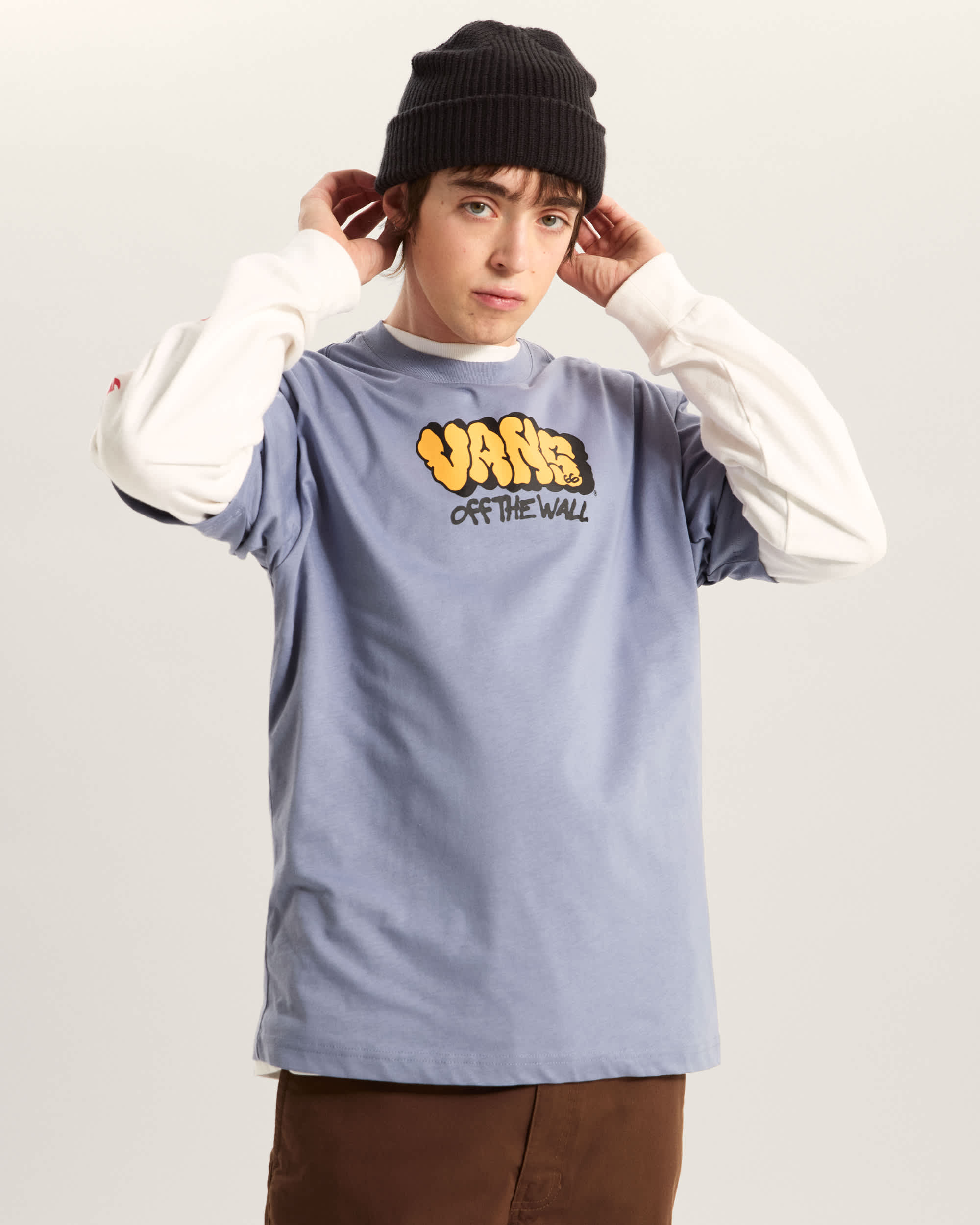 VANS GRAFF LOOSE SS TEE Glacial Slate VANS Grau ALT2