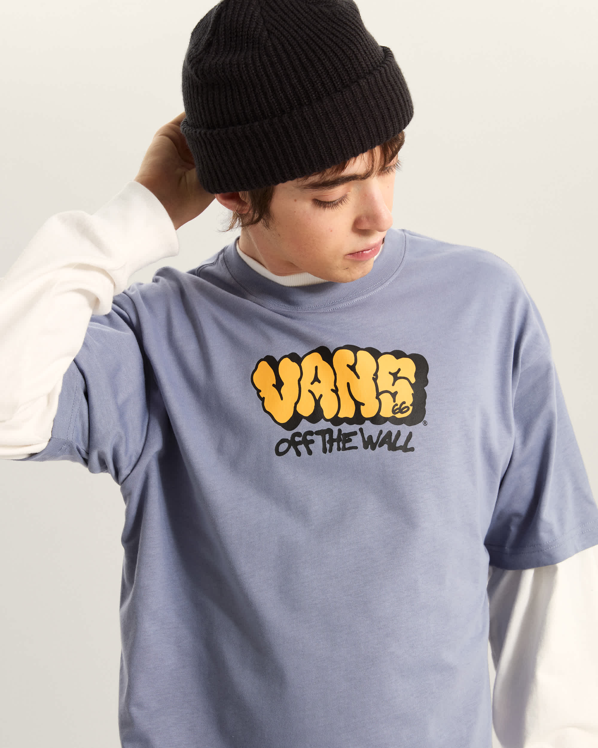 VANS GRAFF LOOSE SS TEE Glacial Slate VANS Grau ALT5