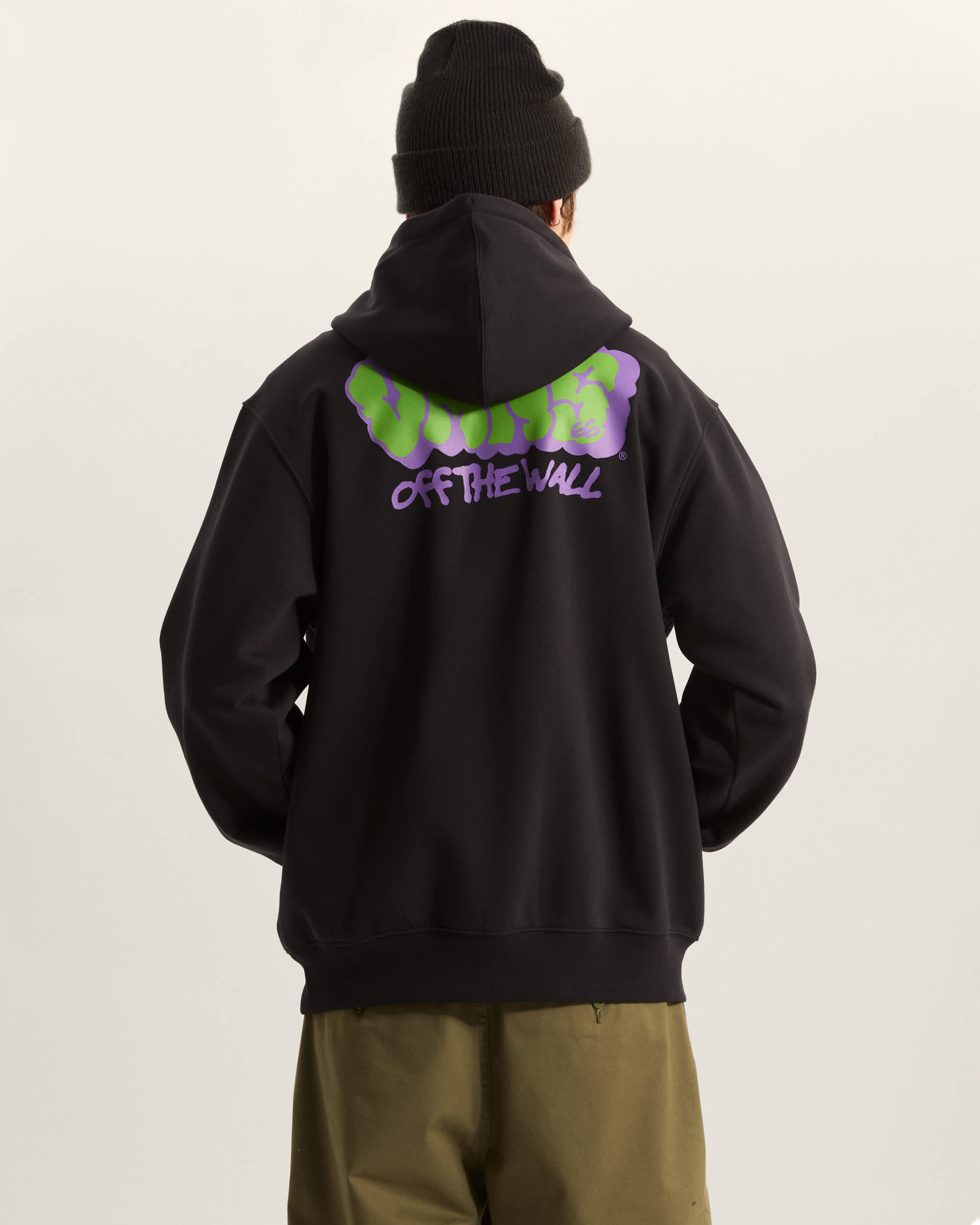 Sweat  capuche Vans Graff Loose VANS Noir ALT3