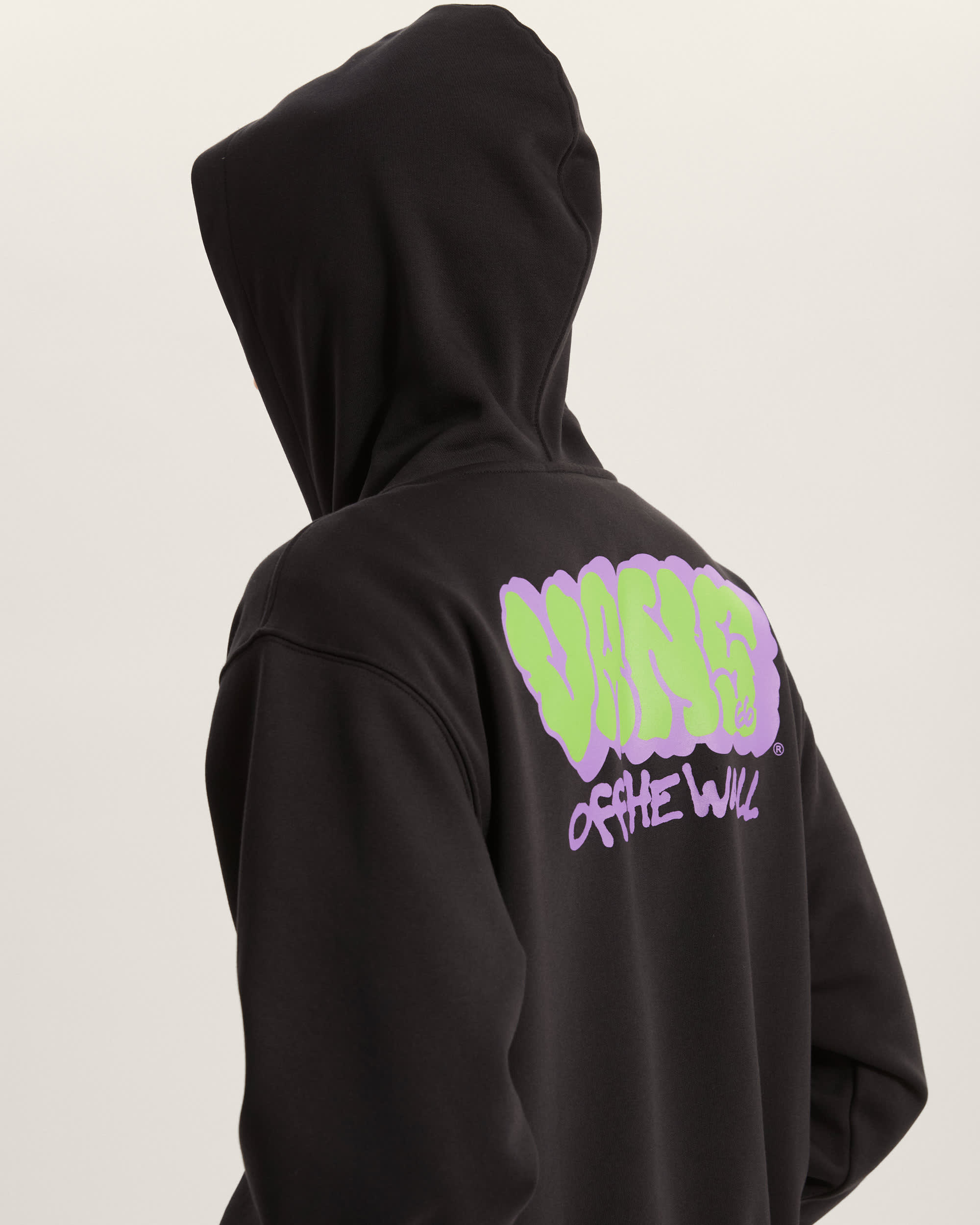 Sweat  capuche Vans Graff Loose VANS Noir ALT7