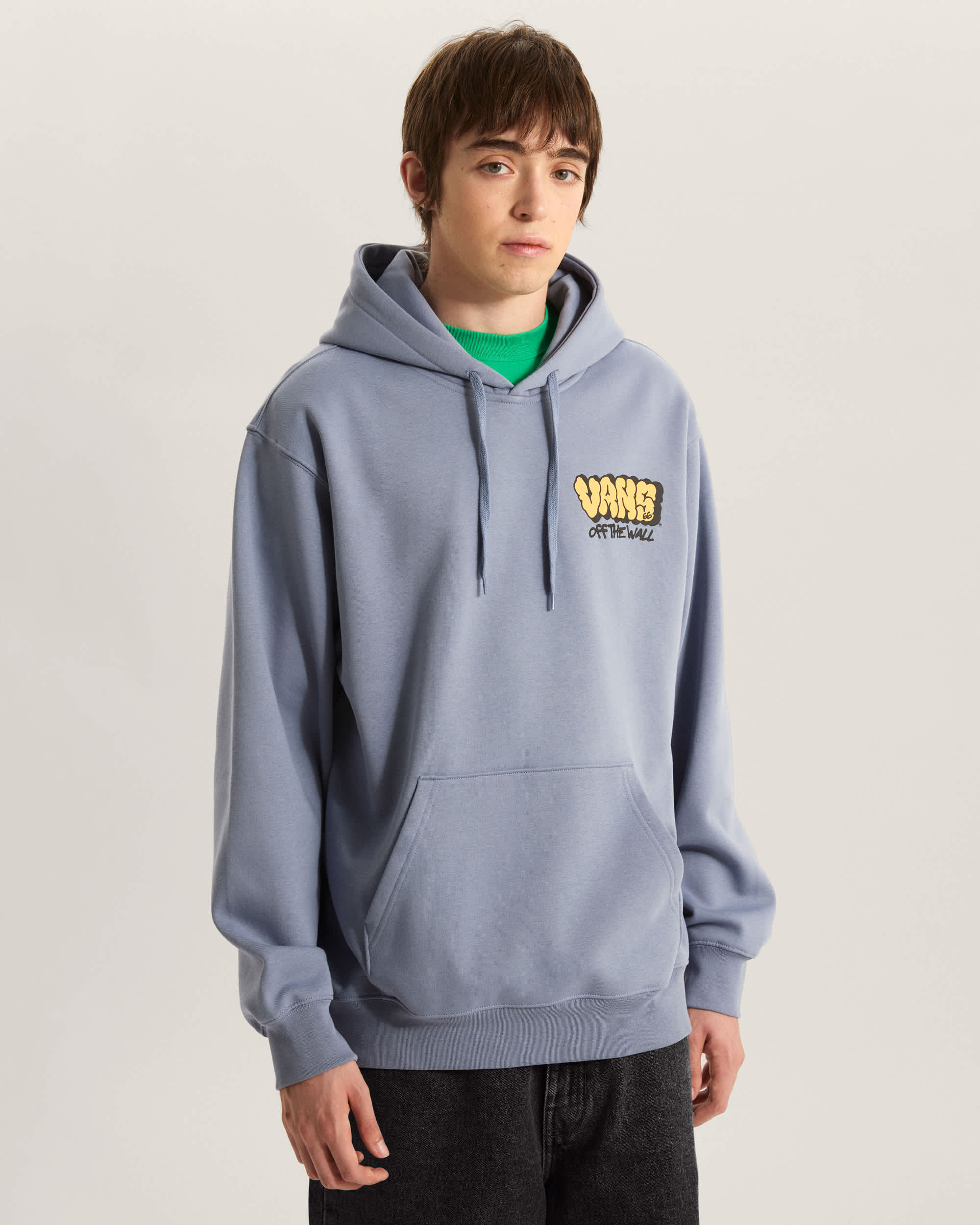 Sweat  capuche Vans Graff Loose VANS Gris ALT2