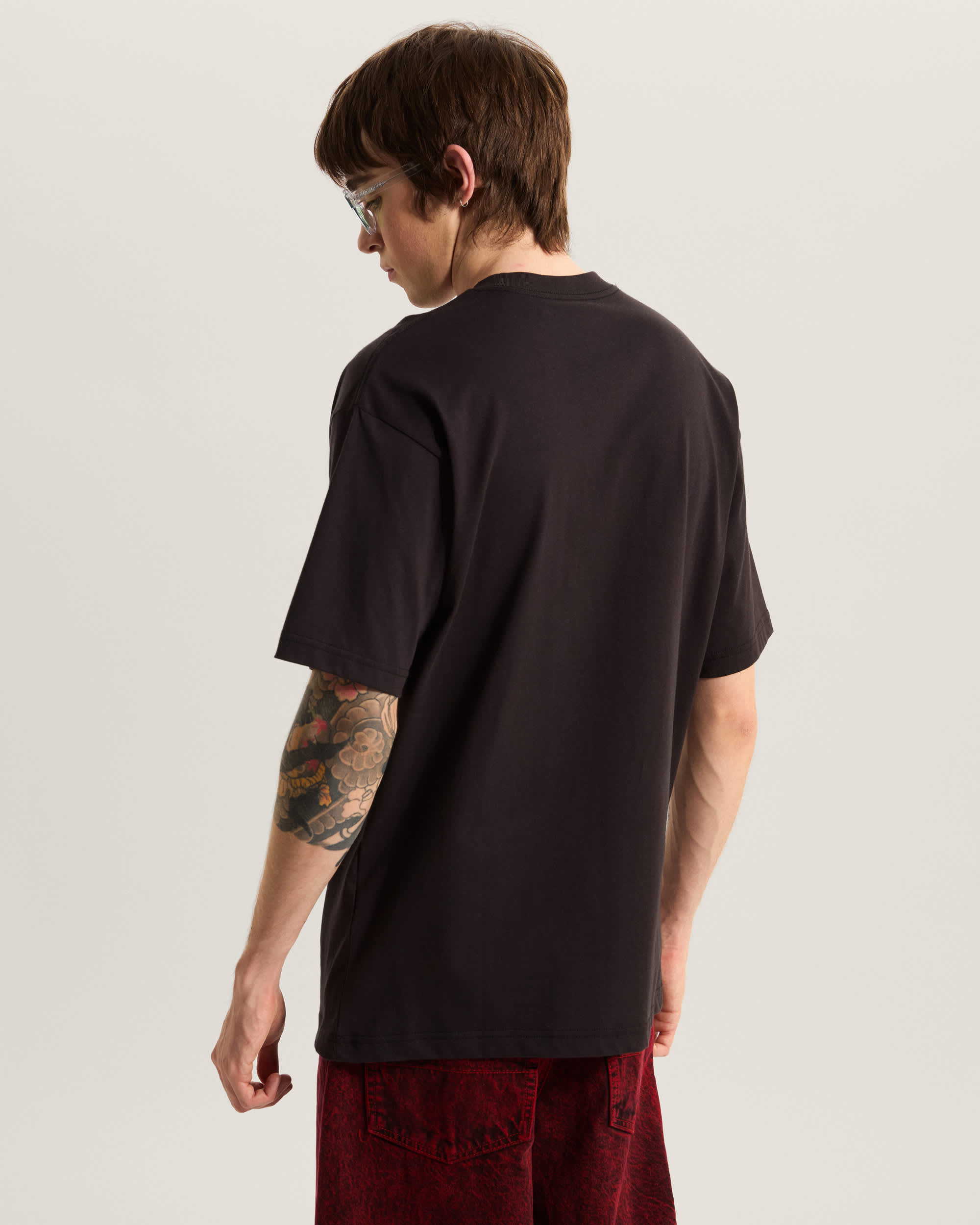 Bone Head Loose TShirt VANS Schwarz ALT3