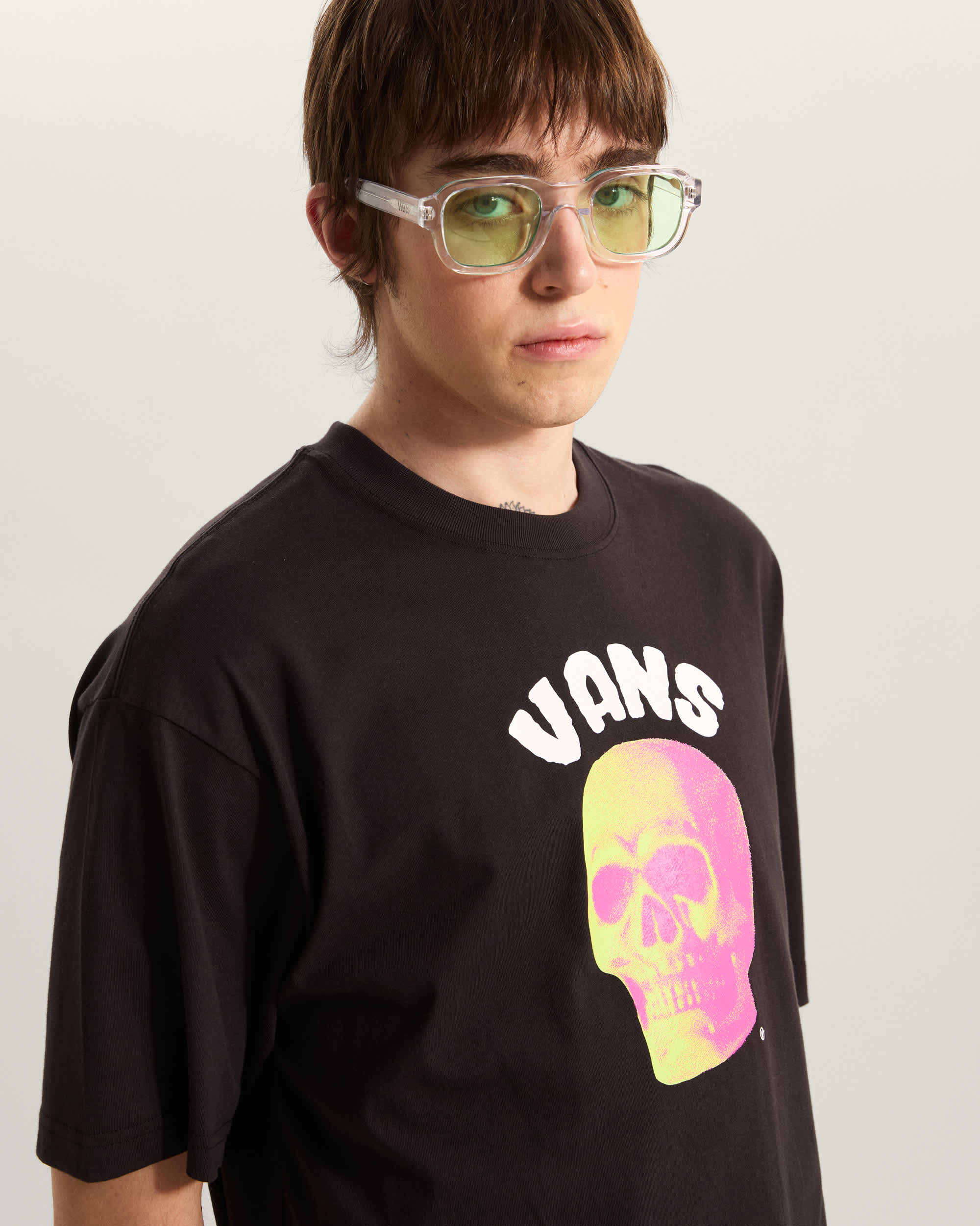 Bone Head Loose TShirt VANS Schwarz ALT5