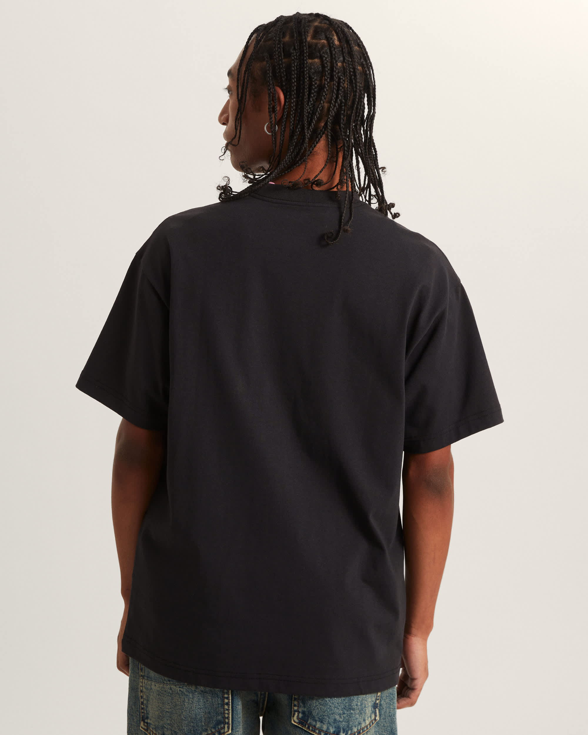 Puppy Loose Tee VANS Zwart ALT3