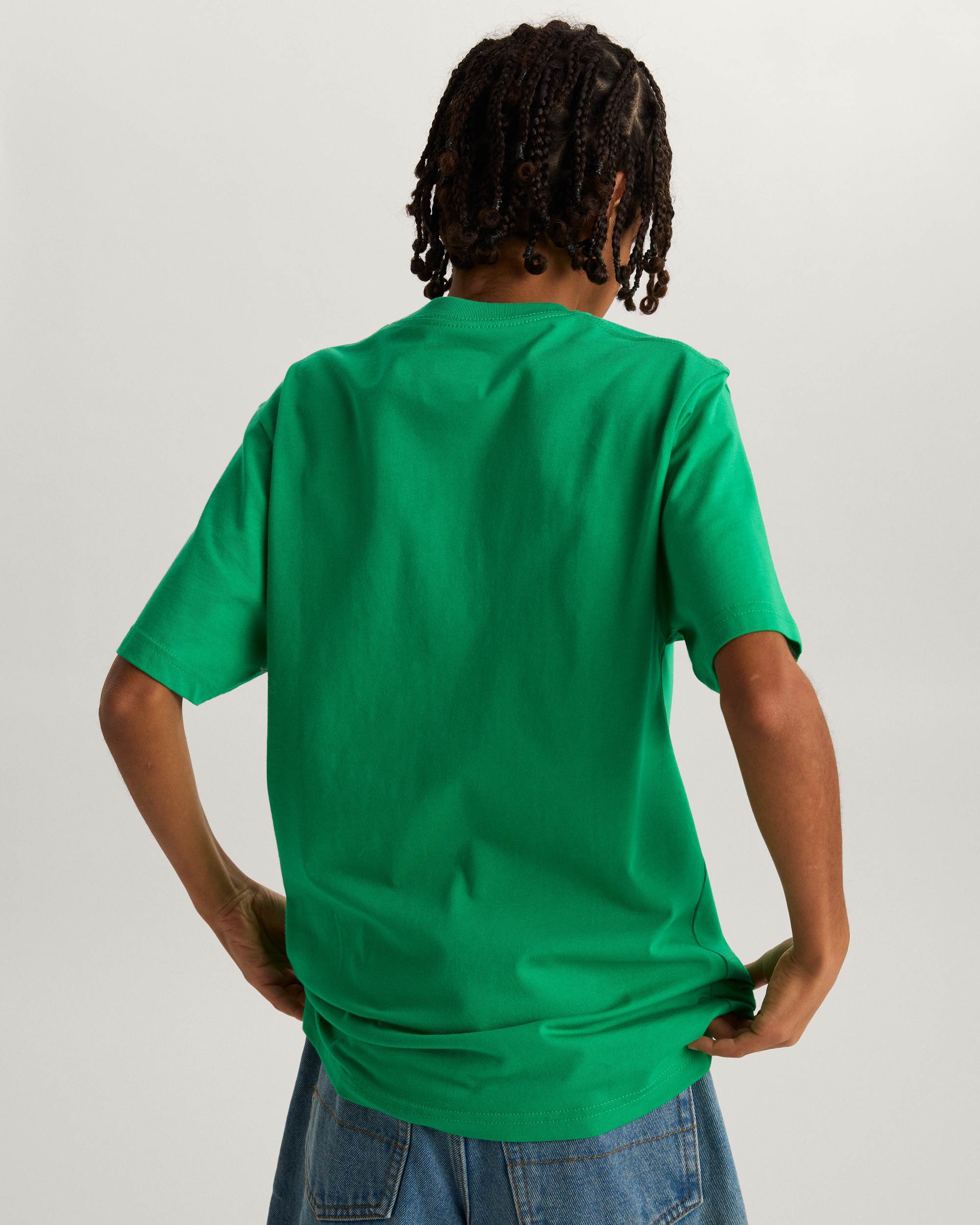 Kids By Vans Graff TShirt 814 Years VANS Green ALT3