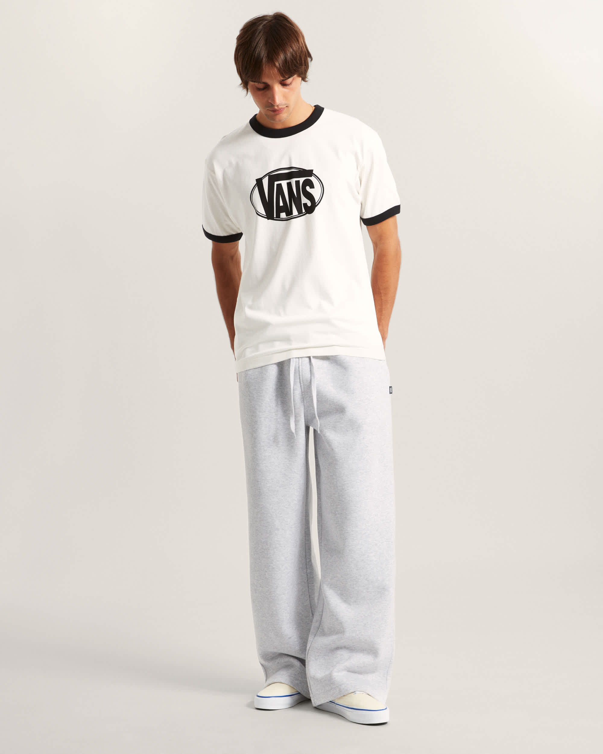PANTALON DE SURVTEMENT DROIT VANS Gris ALT5