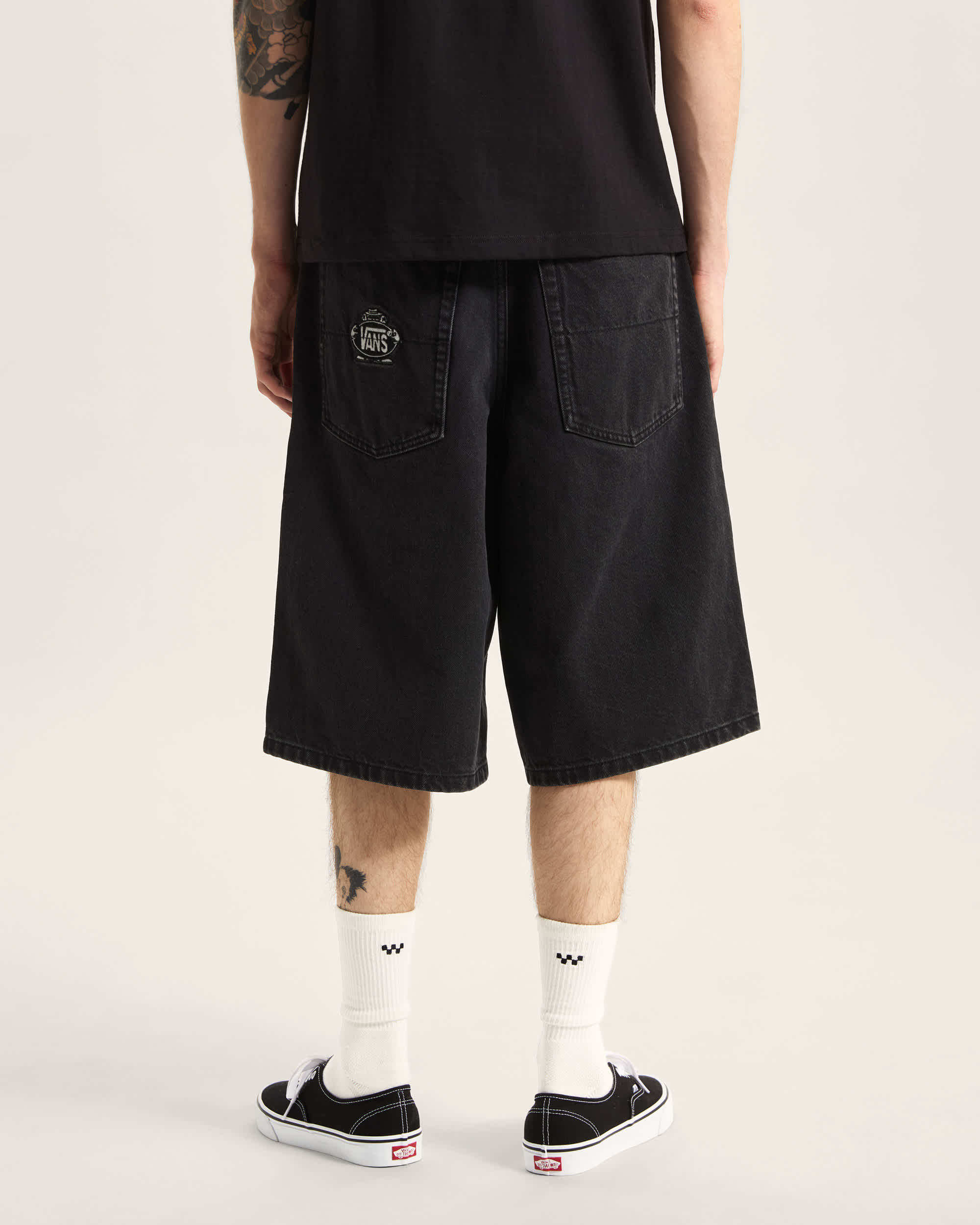 Pantaloncini in denim Stretched Logo VANS Nero ALT3