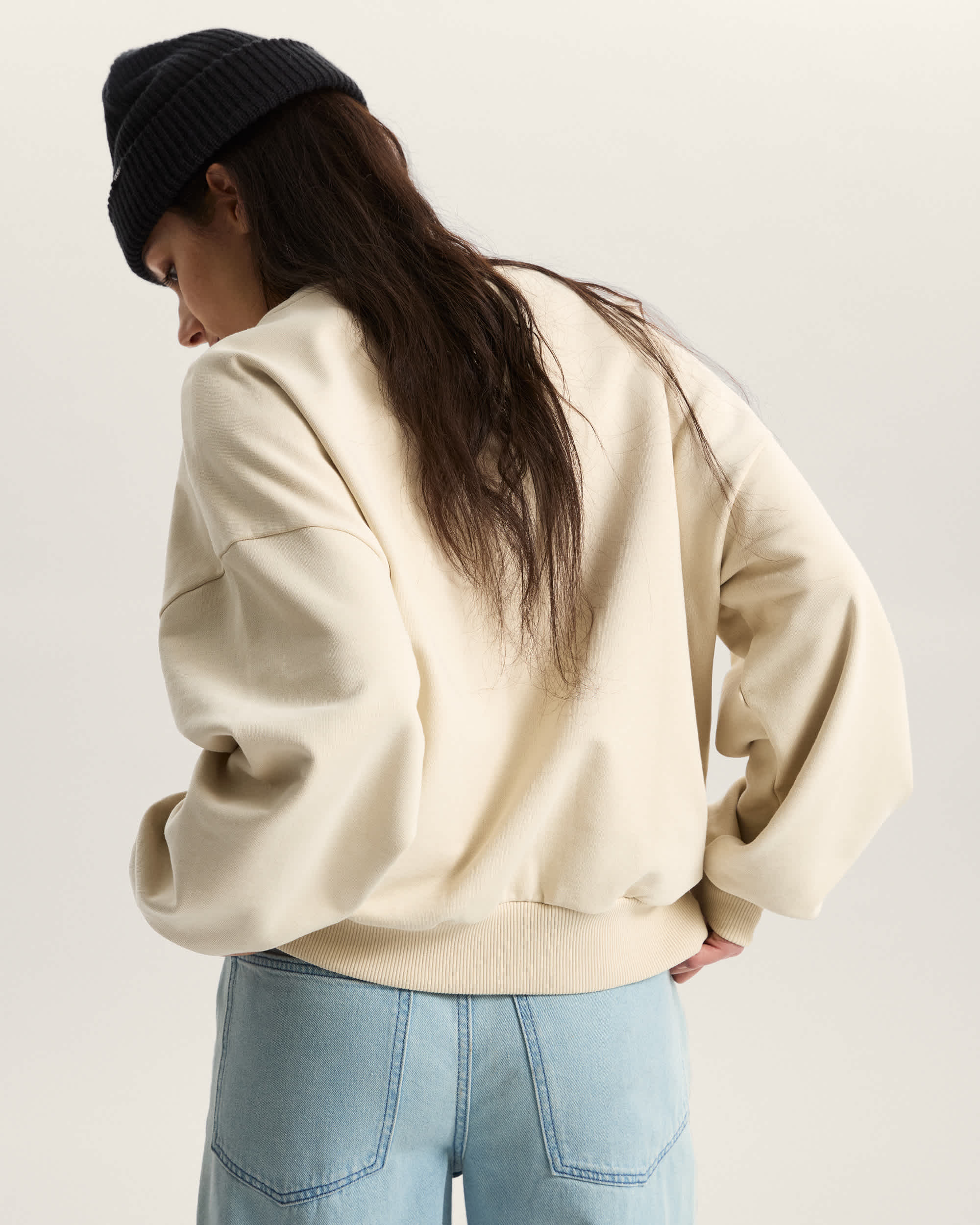 ELLIPSE RETRO CREW oatmeal VANS Beige ALT3