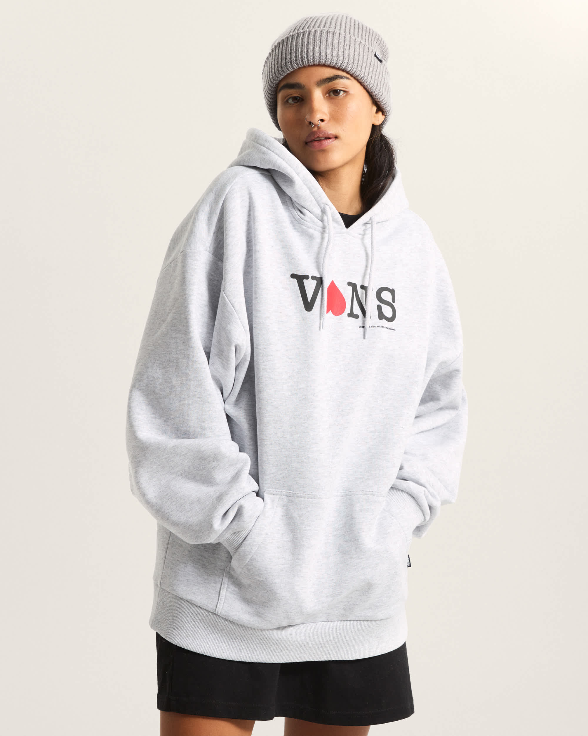 SOUVENIR Pullover Hoodie VANS Grey ALT3