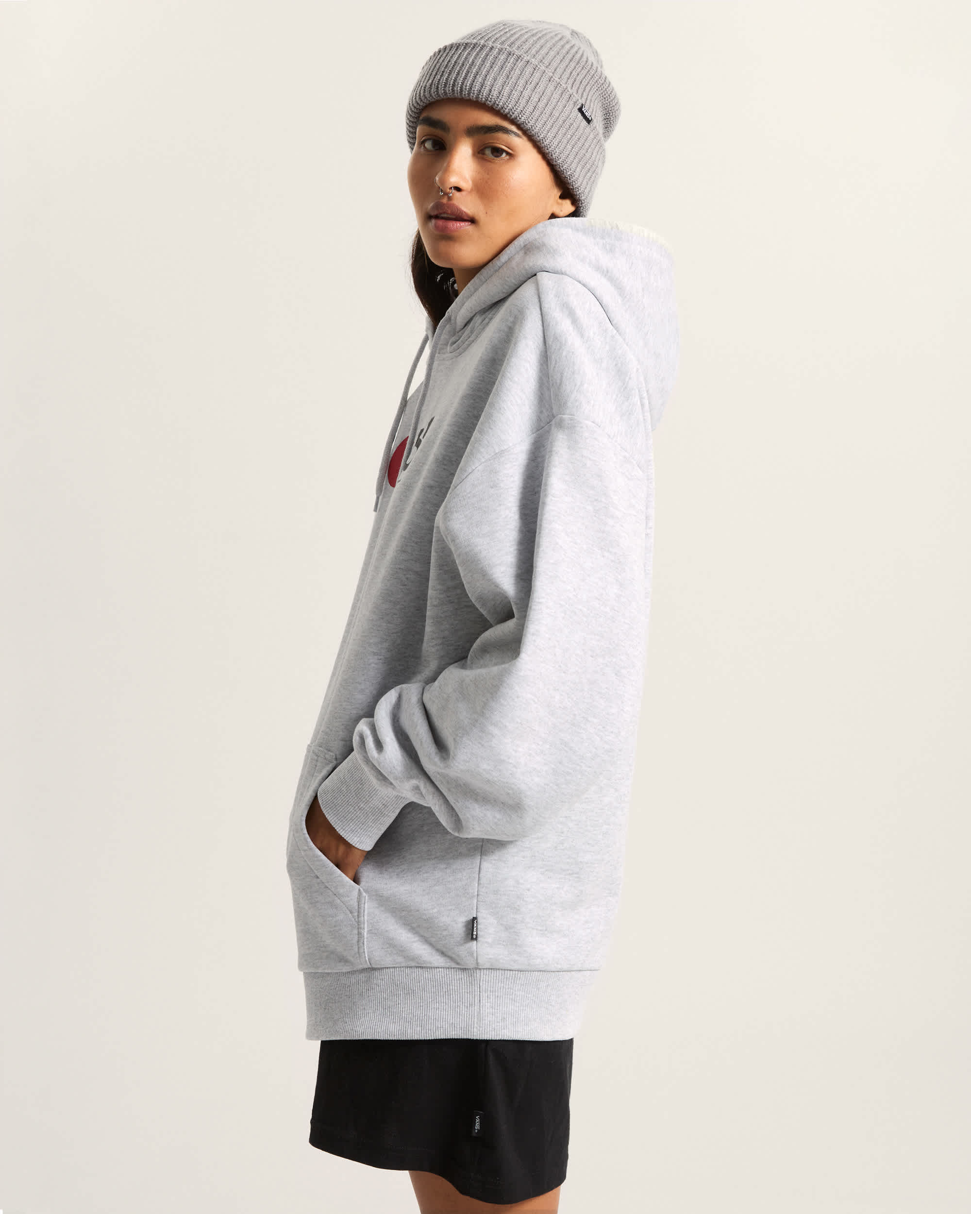 SOUVENIR Pullover Hoodie VANS Grey ALT4