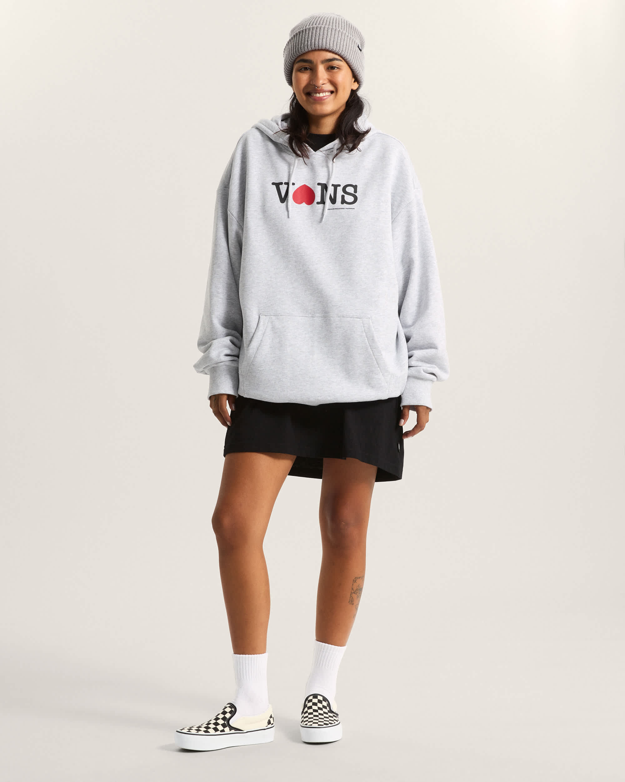 SOUVENIR Pullover Hoodie VANS Grey ALT6