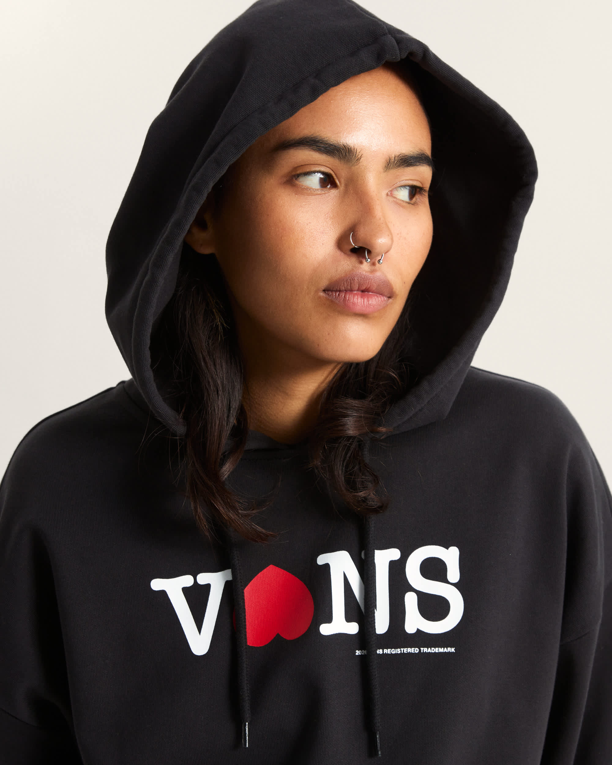 Felpa con cappuccio SOUVENIR VANS Nero ALT7