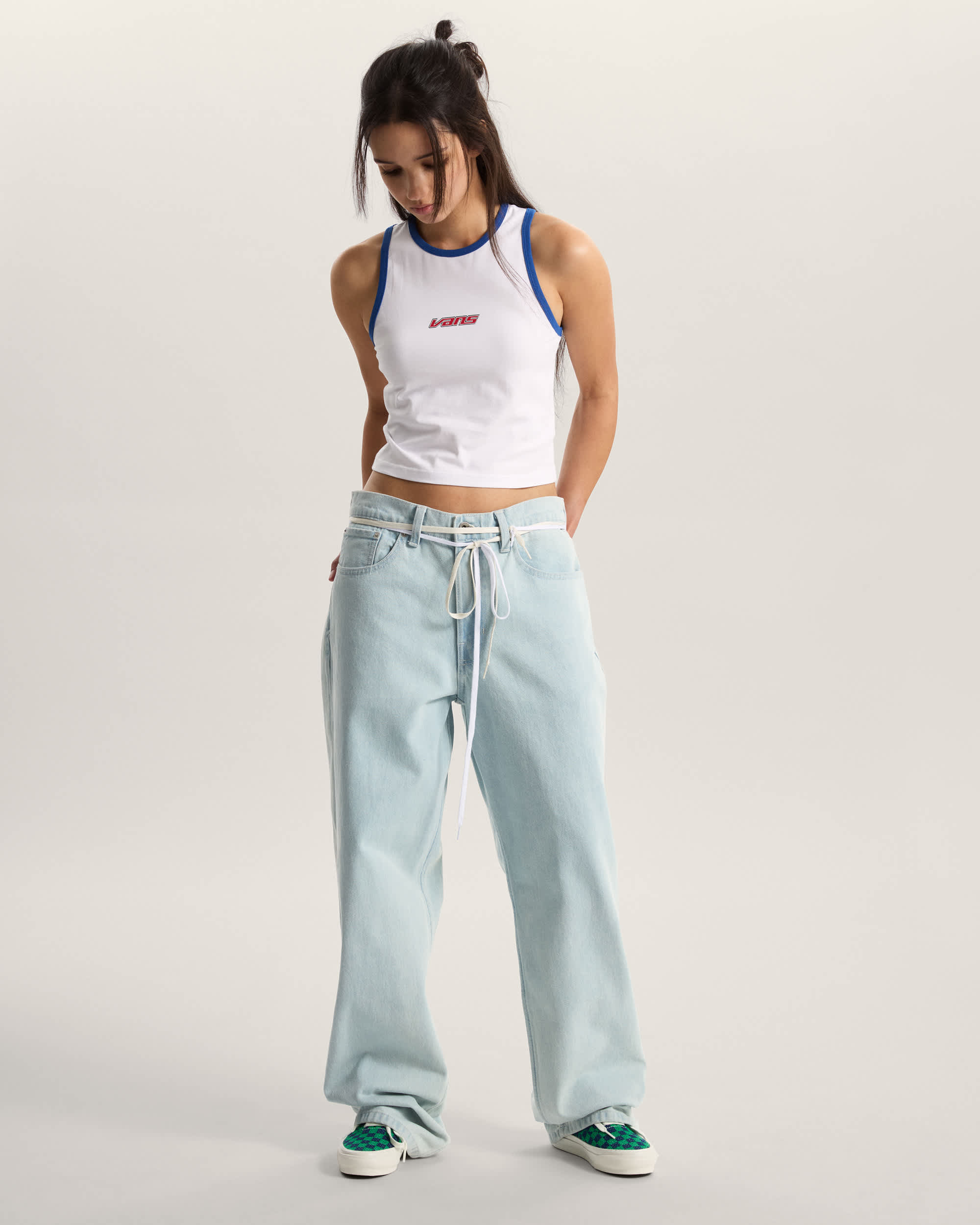 Retro Speed Tanktop VANS Wit ALT4