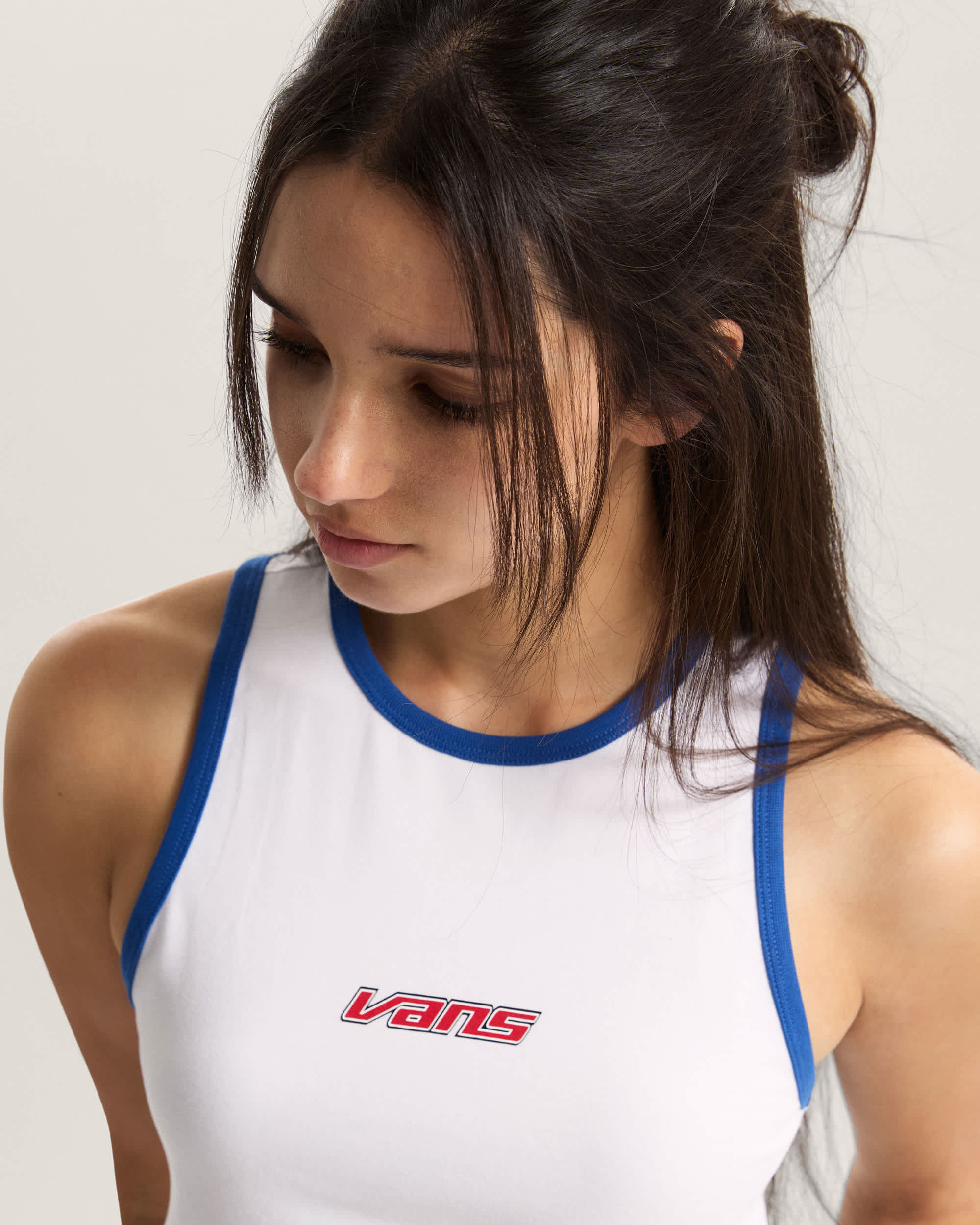 Retro Speed Tanktop VANS Wit ALT5