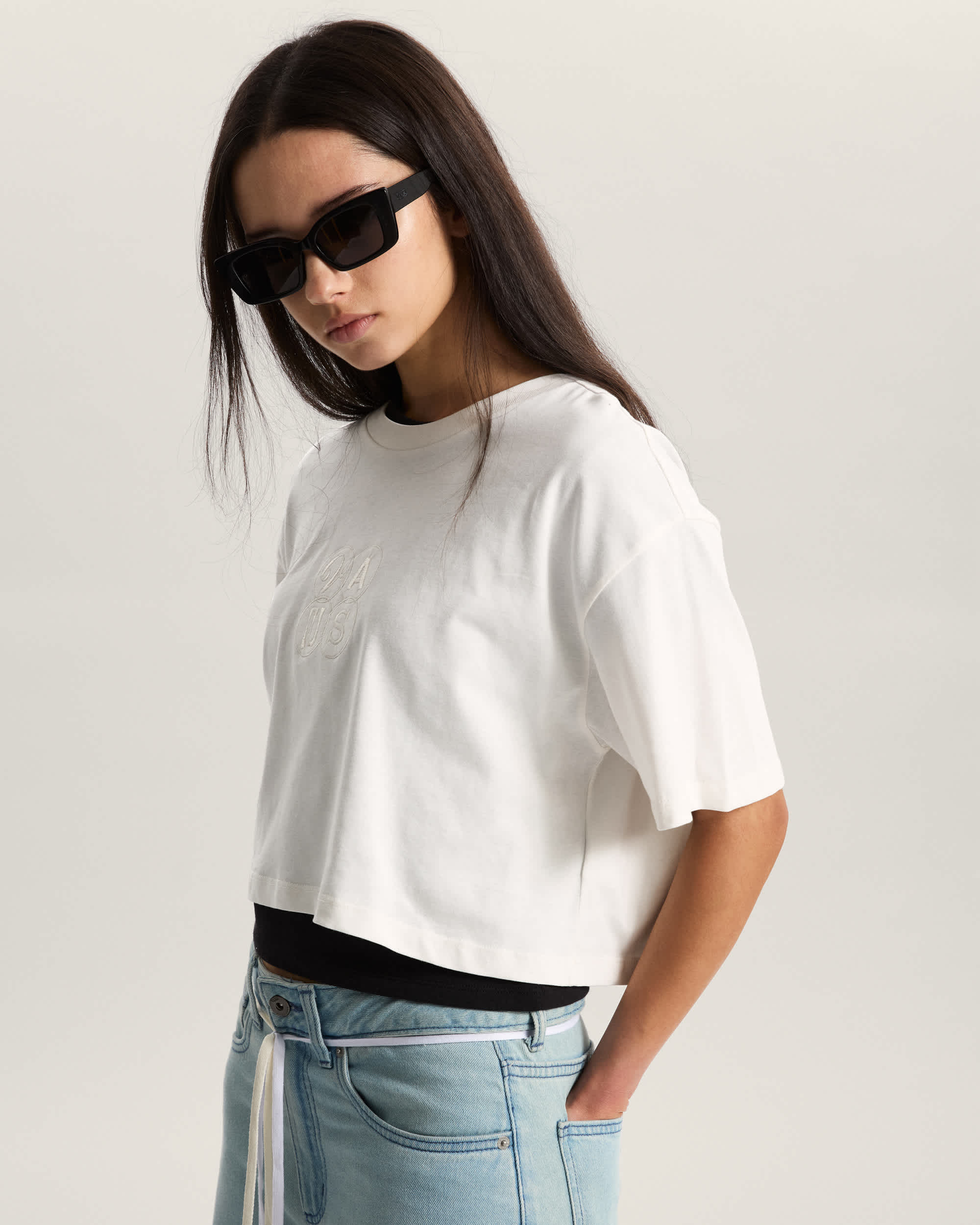 Ellipse Relax Crop TShirt VANS Wei ALT2