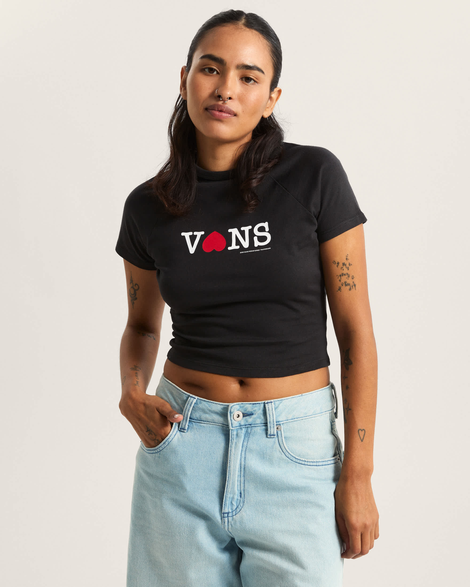 SOUVENIR BABY TShirt VANS Black ALT3