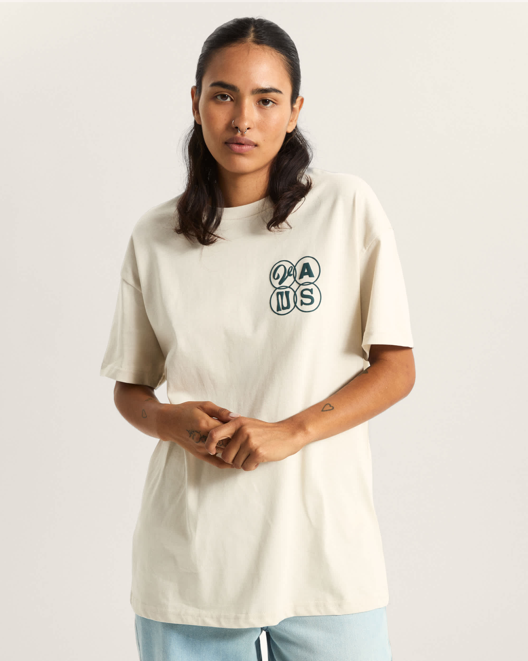 ELLIPSE OS TEE oatmeal VANS Beige ALT2