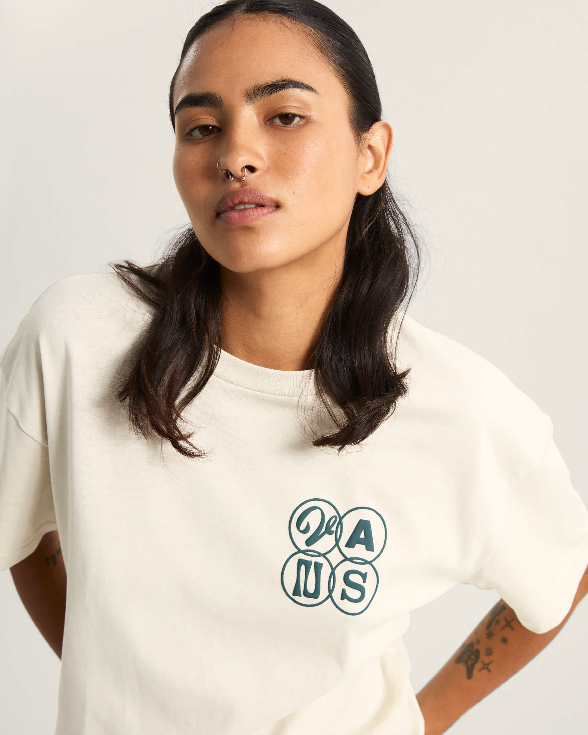 ELLIPSE OS TEE oatmeal VANS Beige ALT5