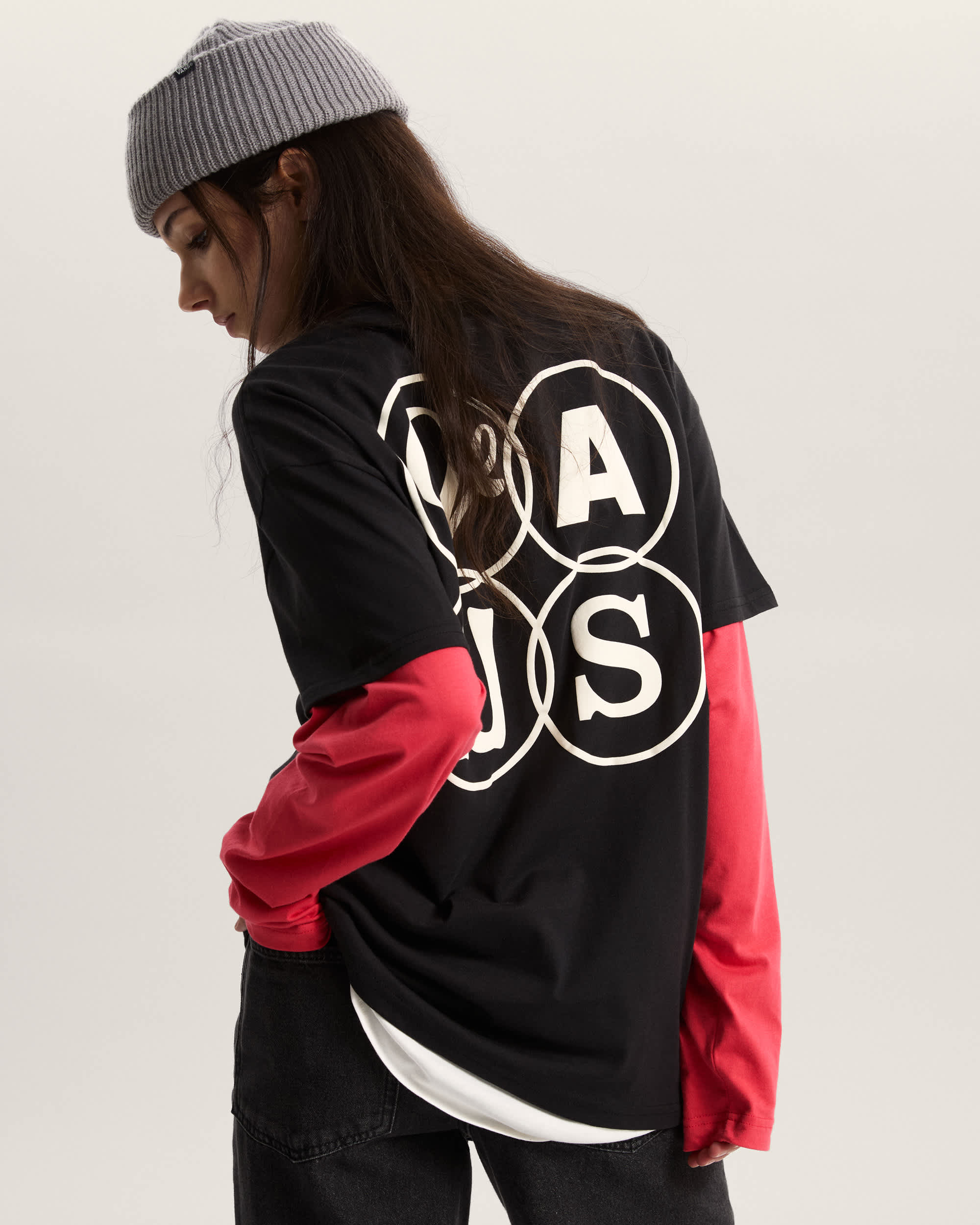 Ellipse Tee VANS Zwart ALT3