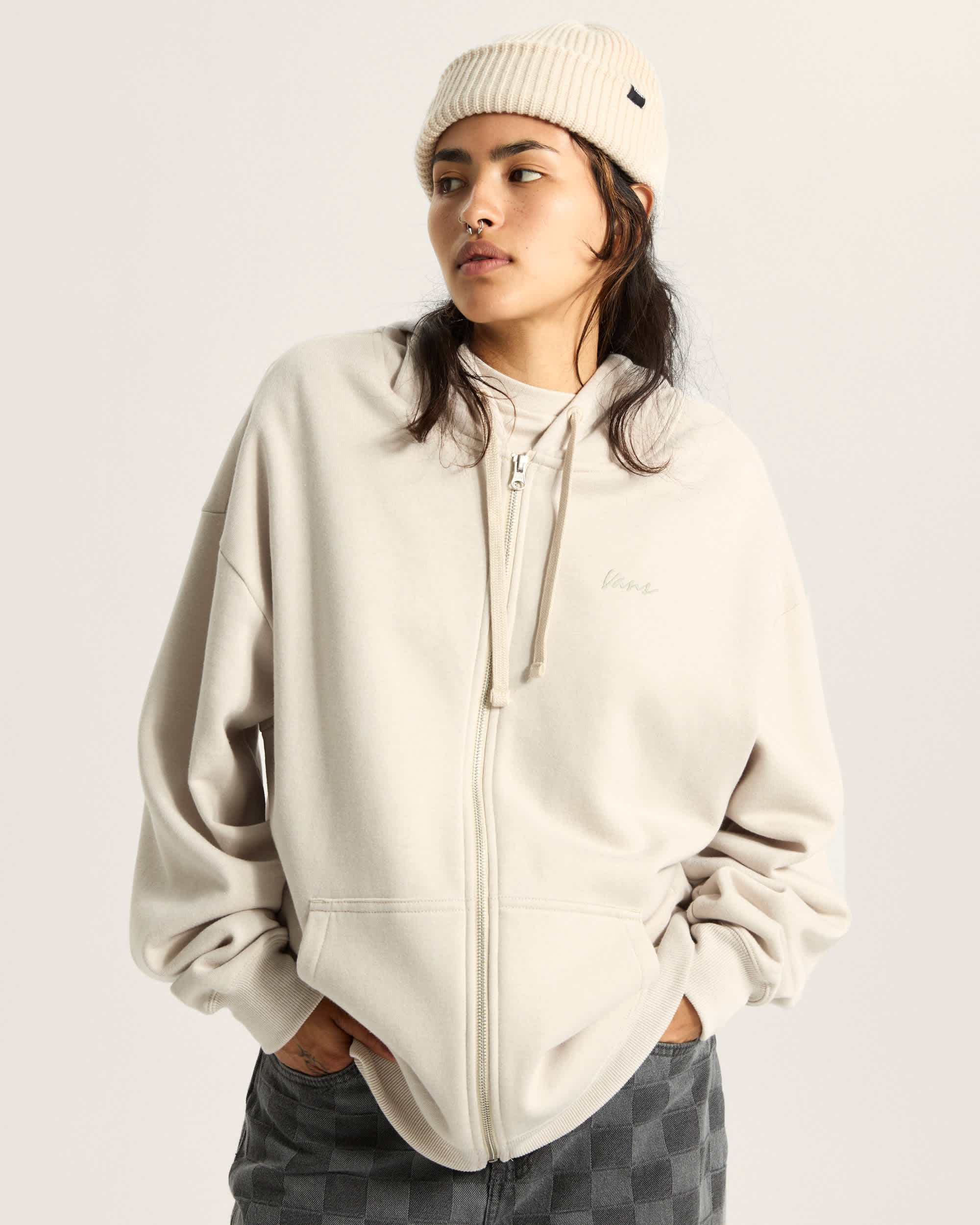 Everyday Hoodie VANS Beige ALT2