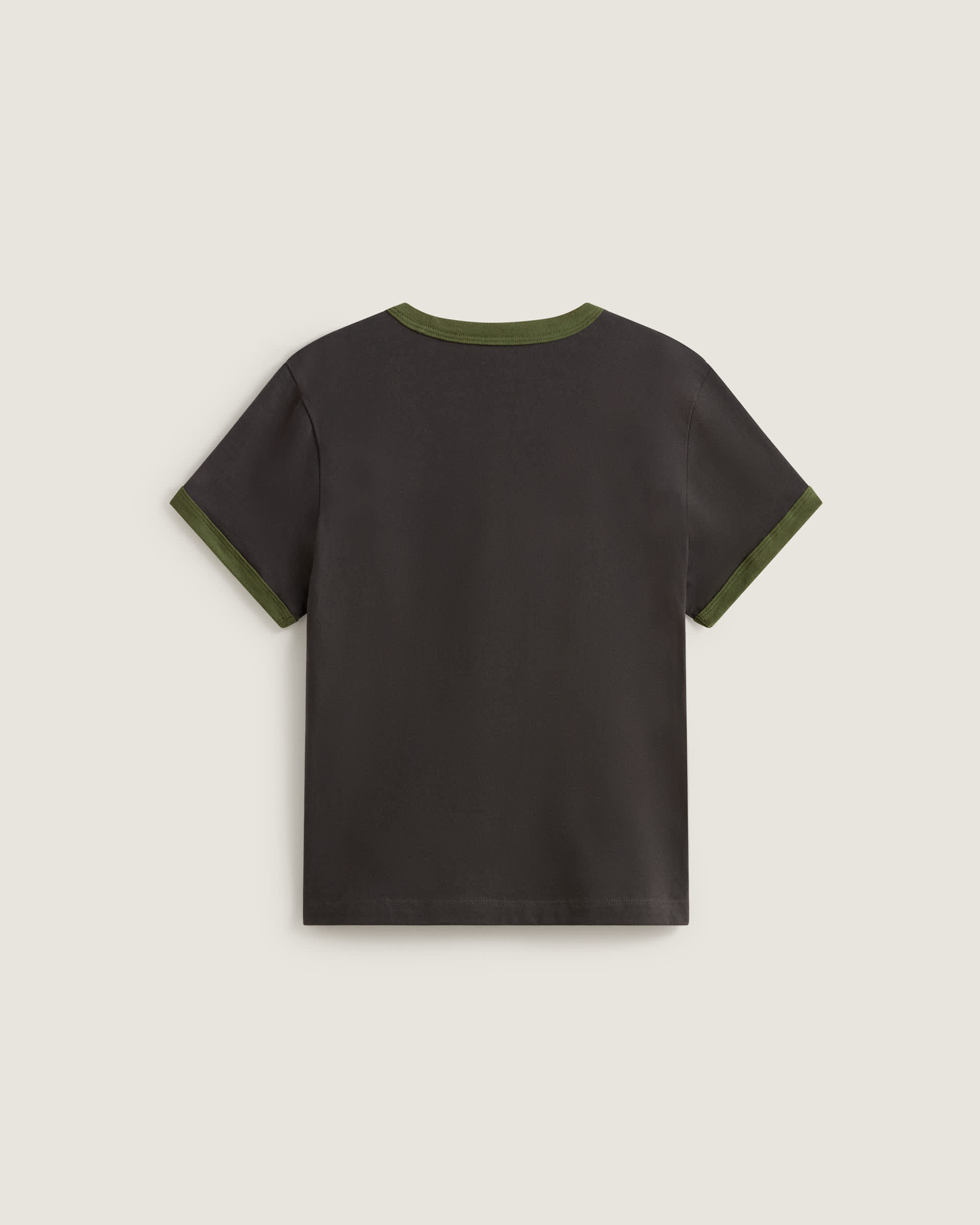 Circle V RingerTShirt VANS Schwarz ALT1