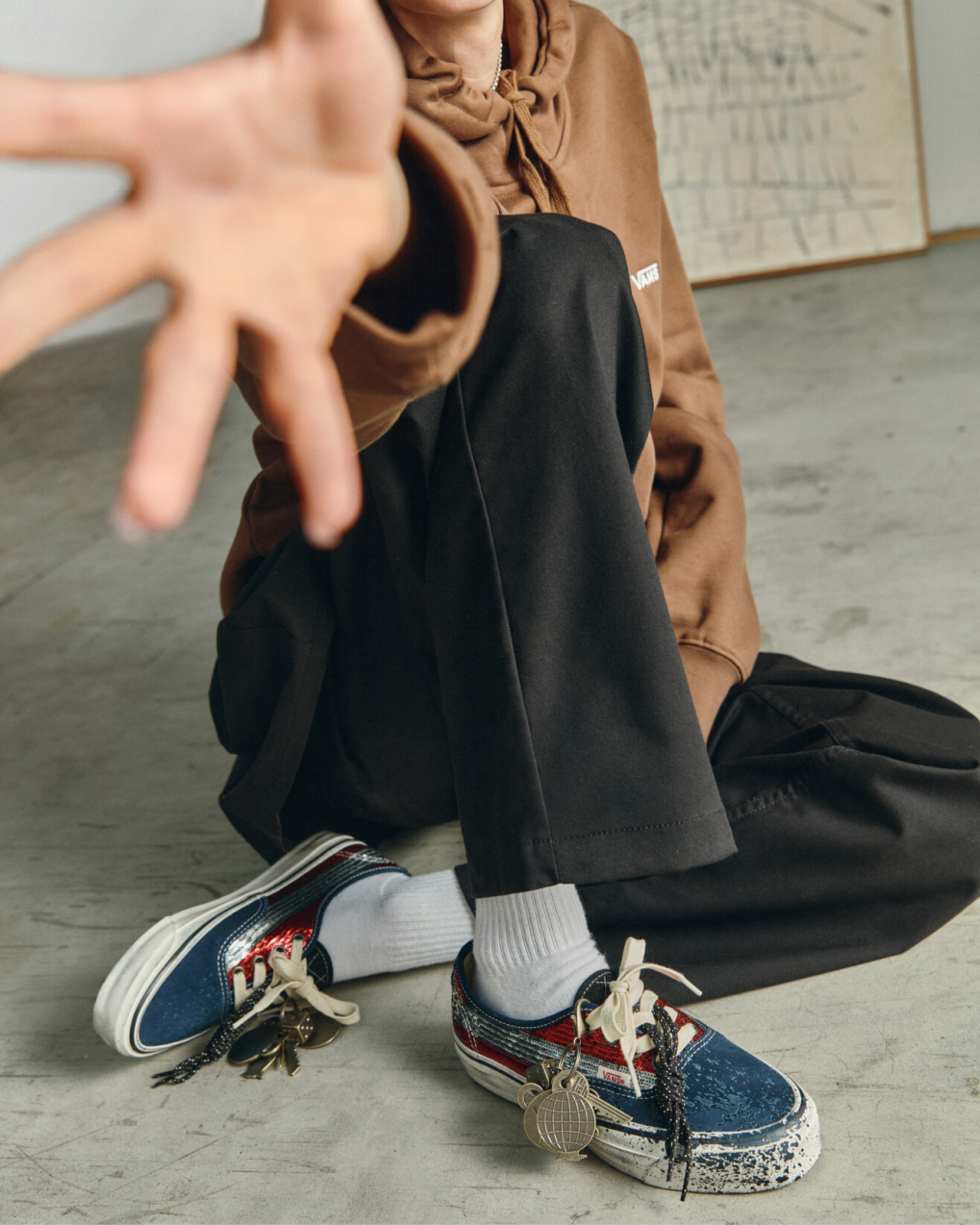 Premium Authentic Schuhe VANS Rot ALT1