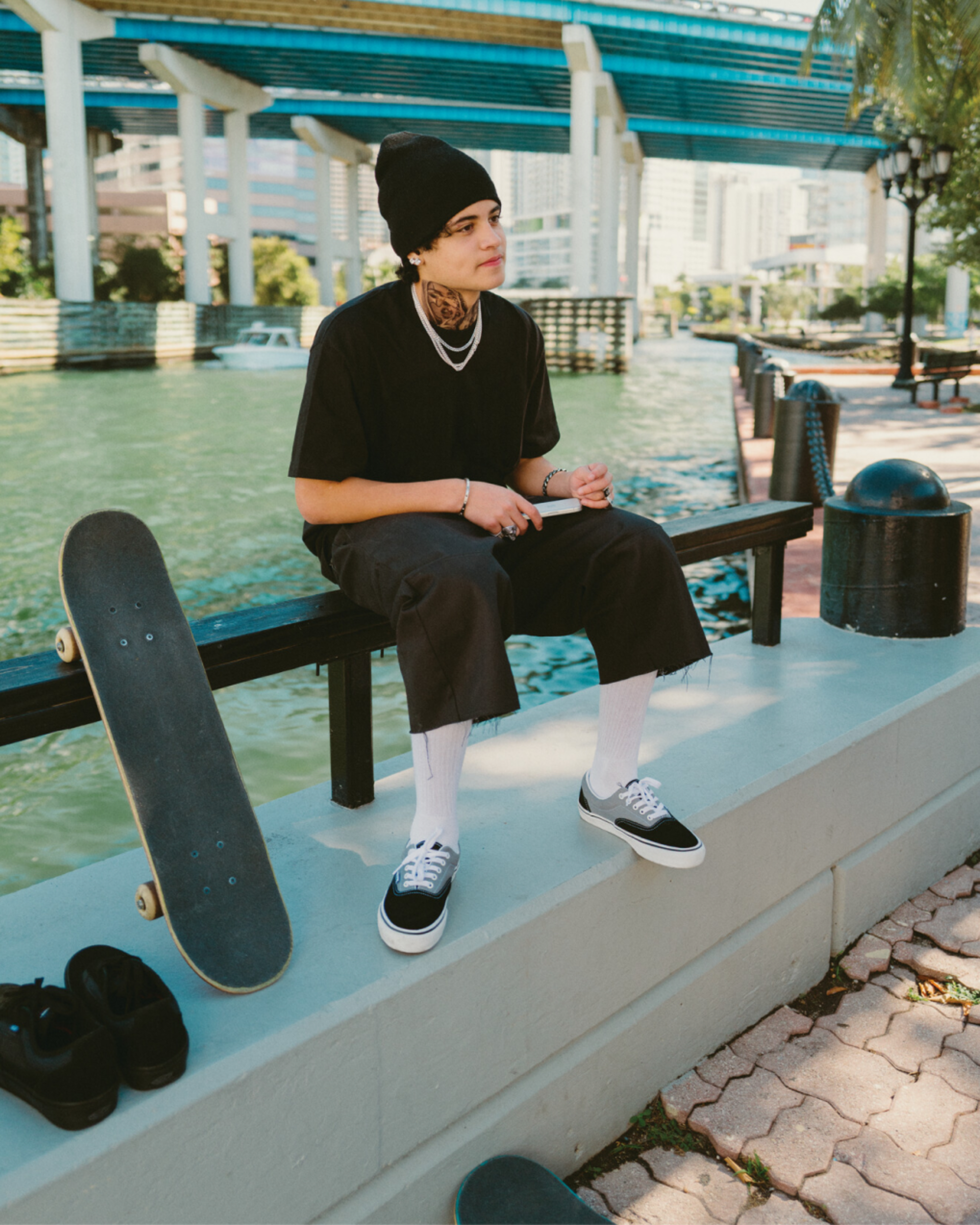 Skate Era Schuhe VANS Schwarz ALT1