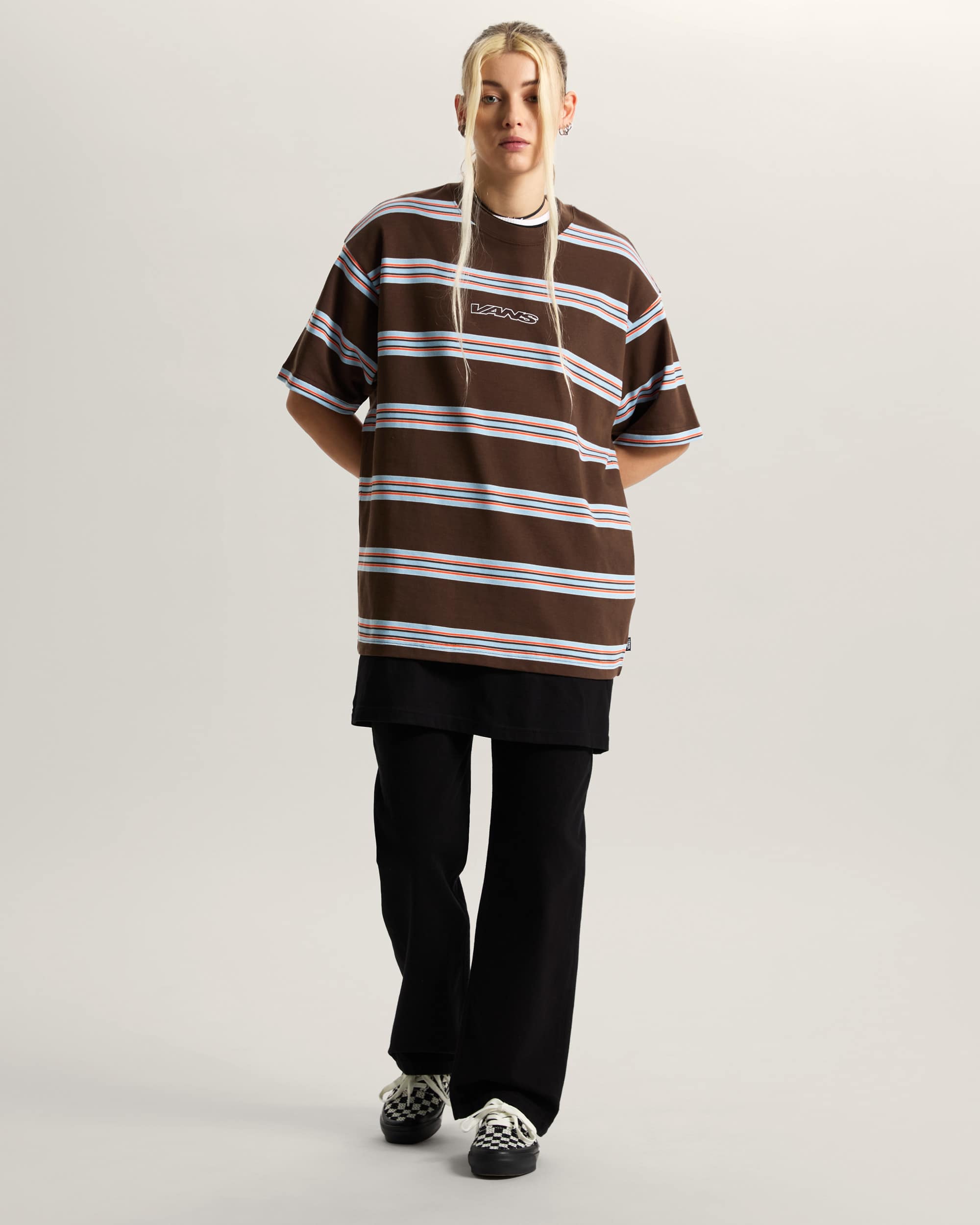 Chemise Mesa Stripe VANS Marron ALT7