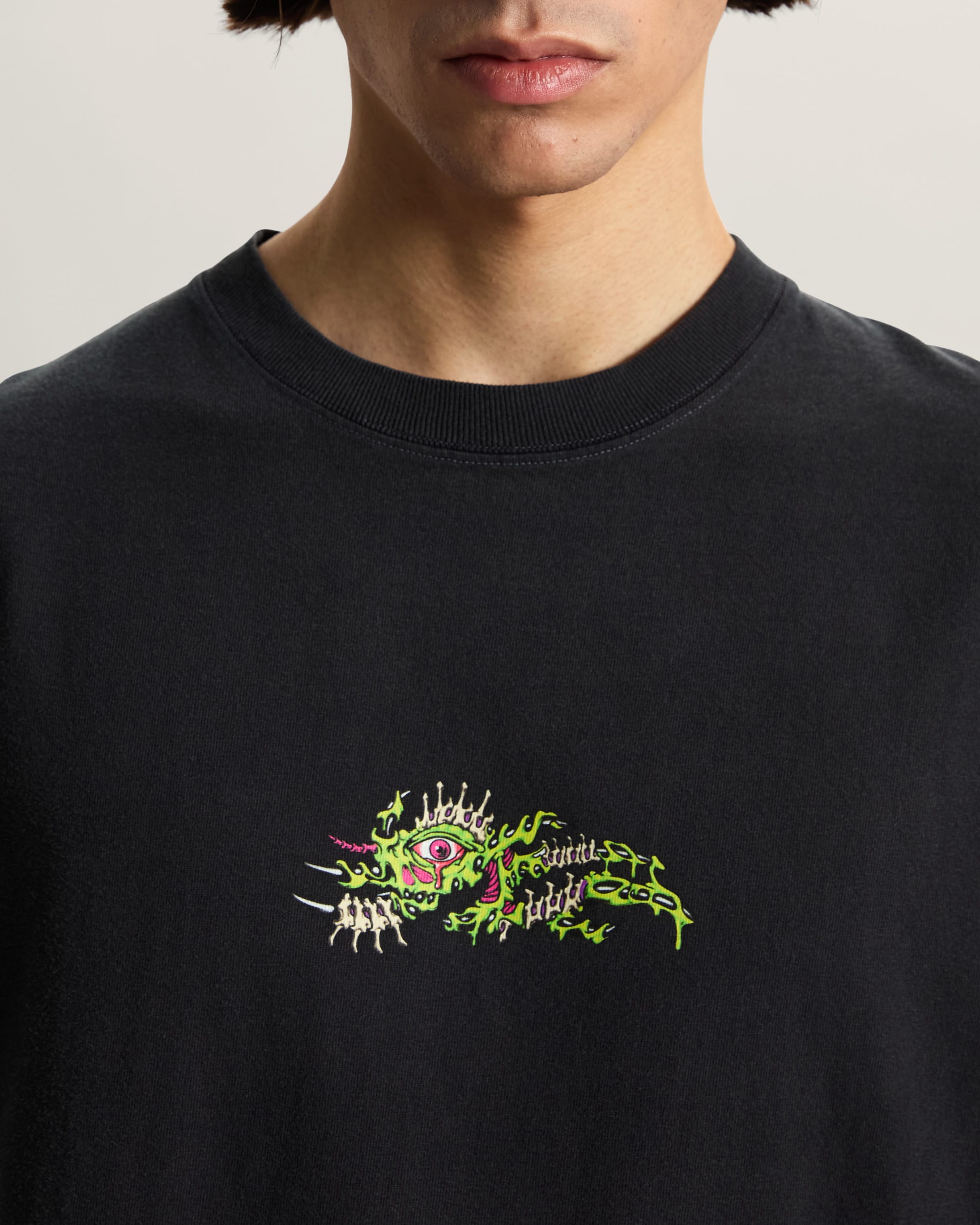 Kurzes Wreckpack Claw Peace TShirt VANS Schwarz ALT5