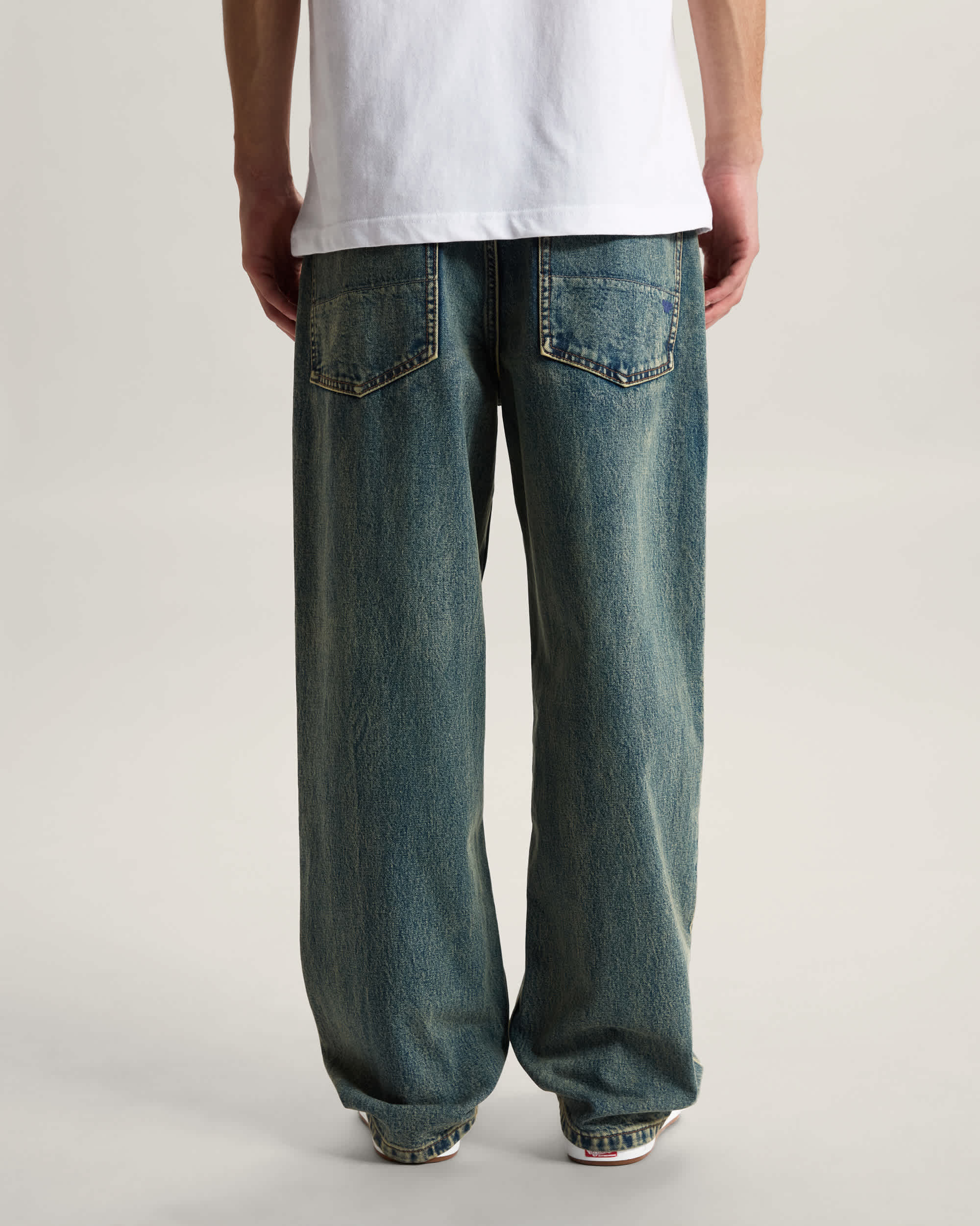 Premium Check5 Loose Denim Trousers VANS Blue ALT3