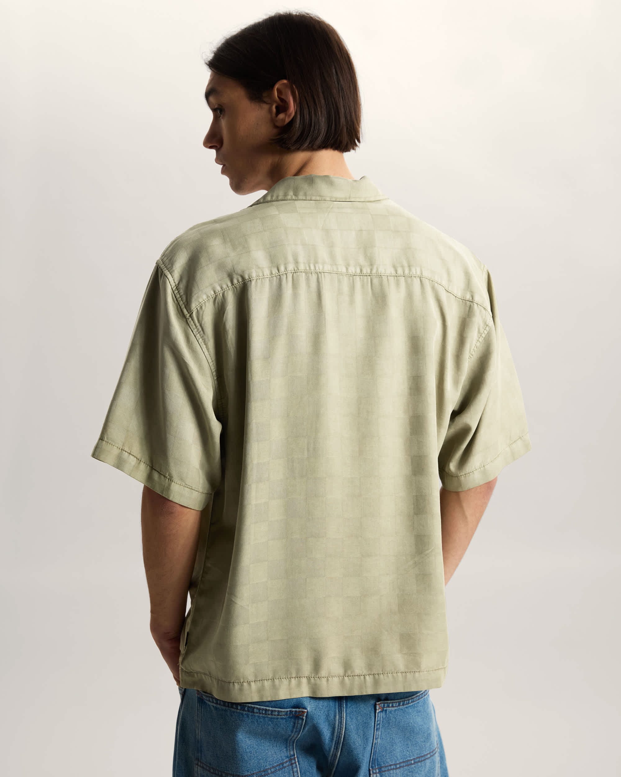 Camisa Van Doren Check Camp VANS Beis ALT3